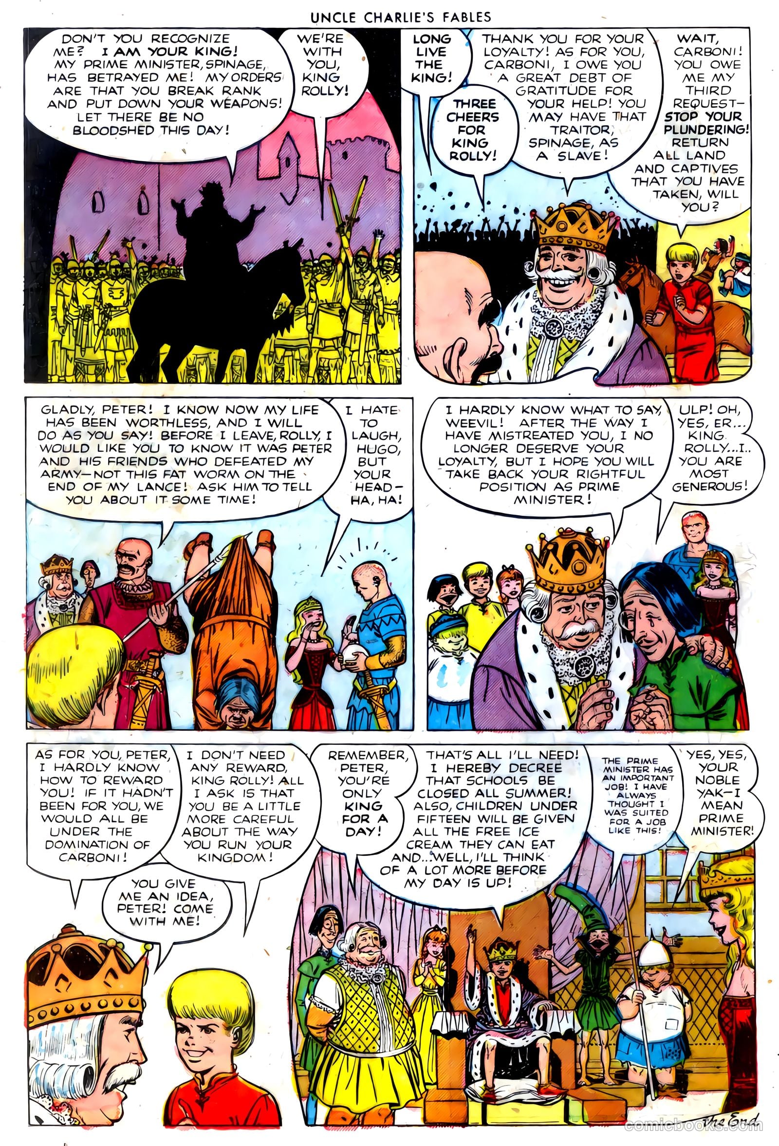 Uncle Charlie's Fables #5 (1952) — page 12 of 36