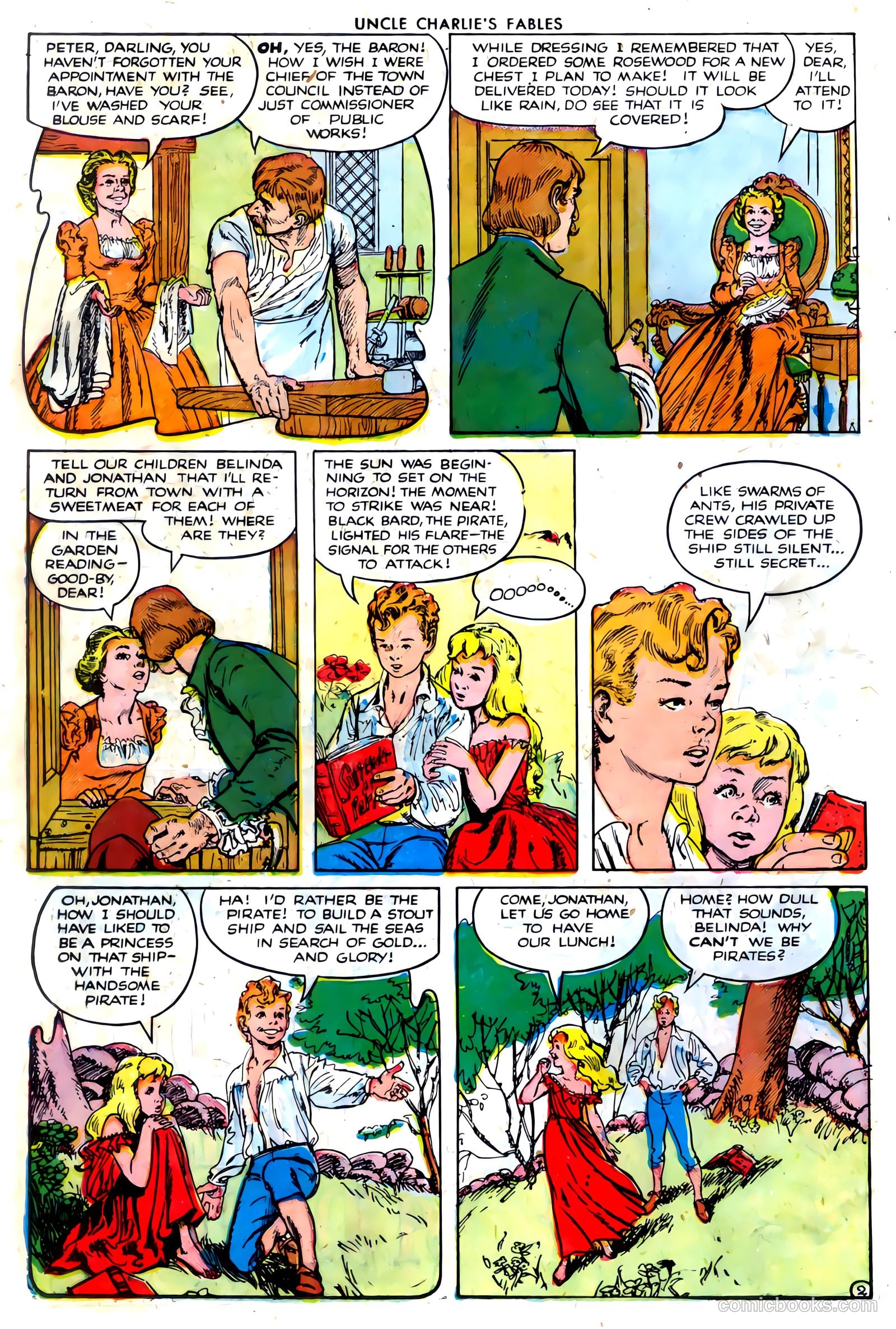 Uncle Charlie's Fables #5 (1952) — page 14 of 36