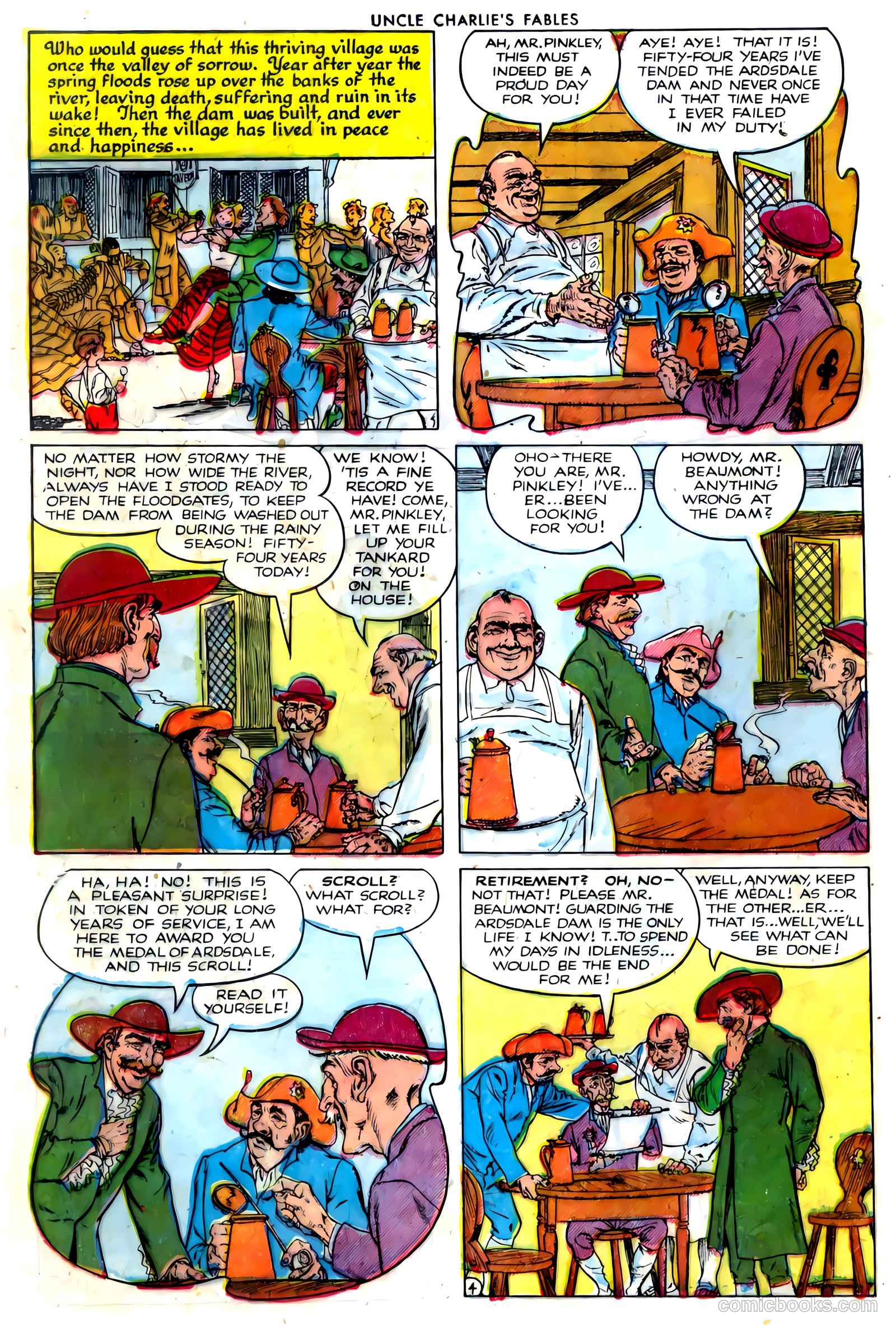 Uncle Charlie's Fables #5 (1952) — page 16 of 36