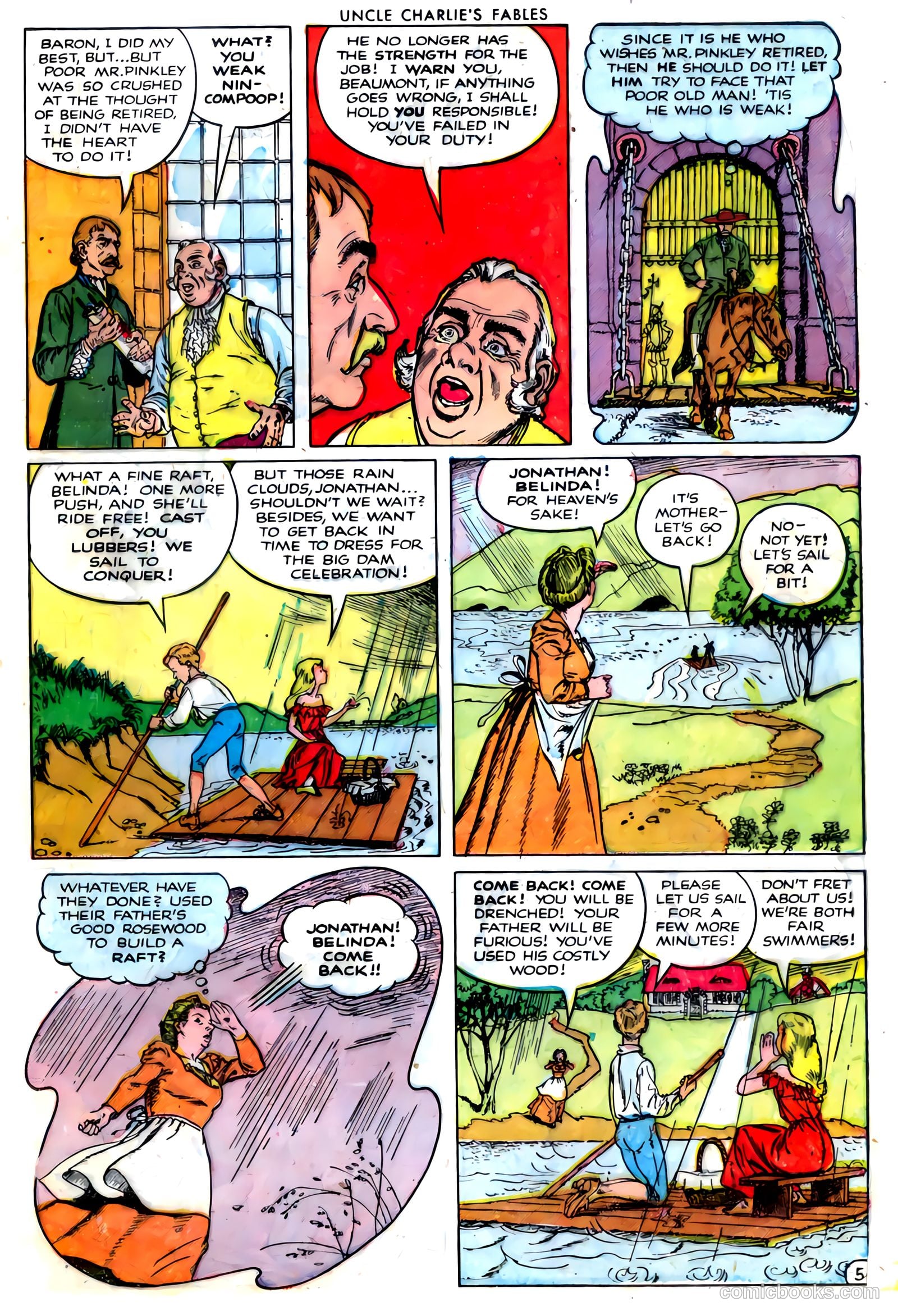 Uncle Charlie's Fables #5 (1952) — page 17 of 36