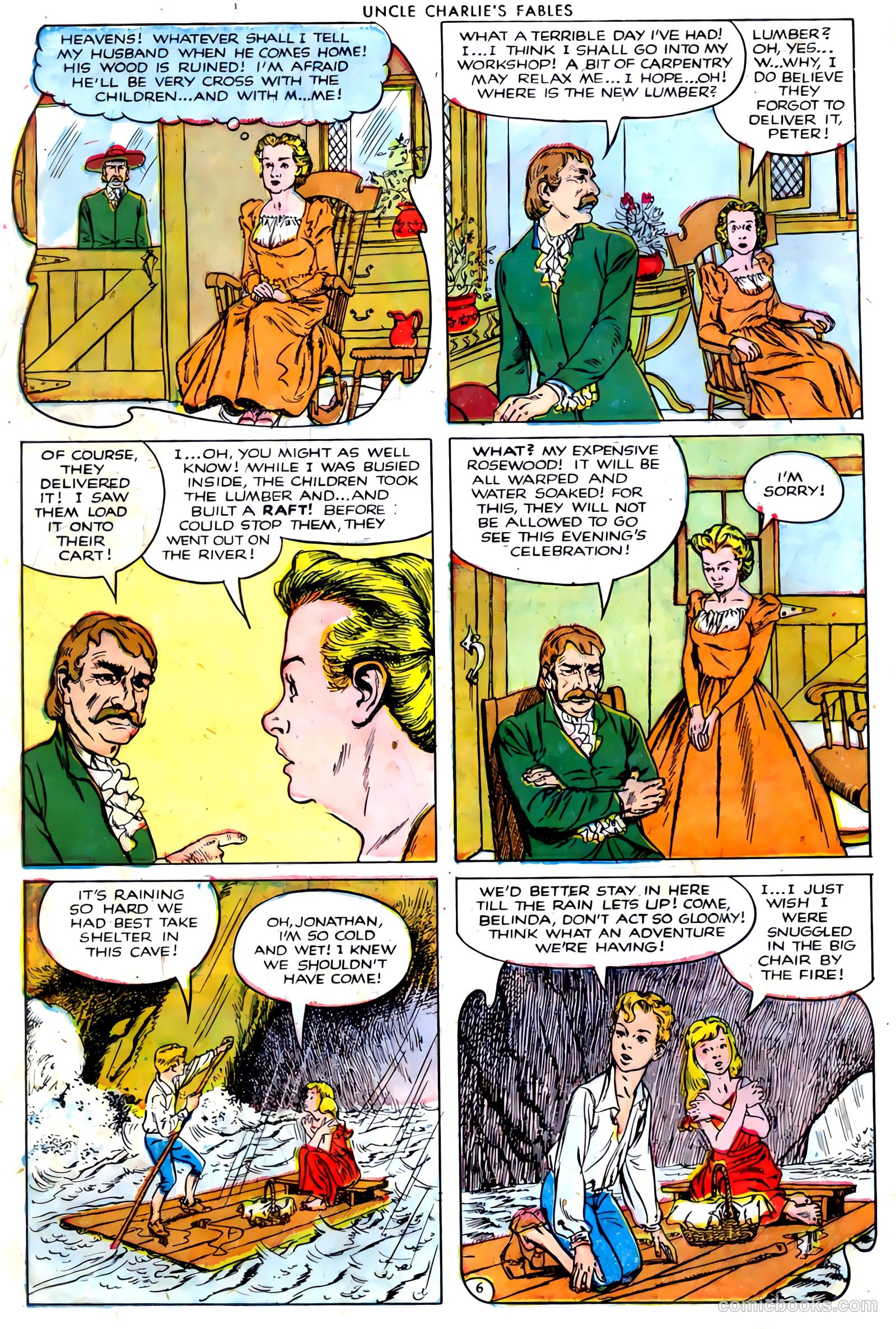 Uncle Charlie's Fables #5 (1952) — page 18 of 36
