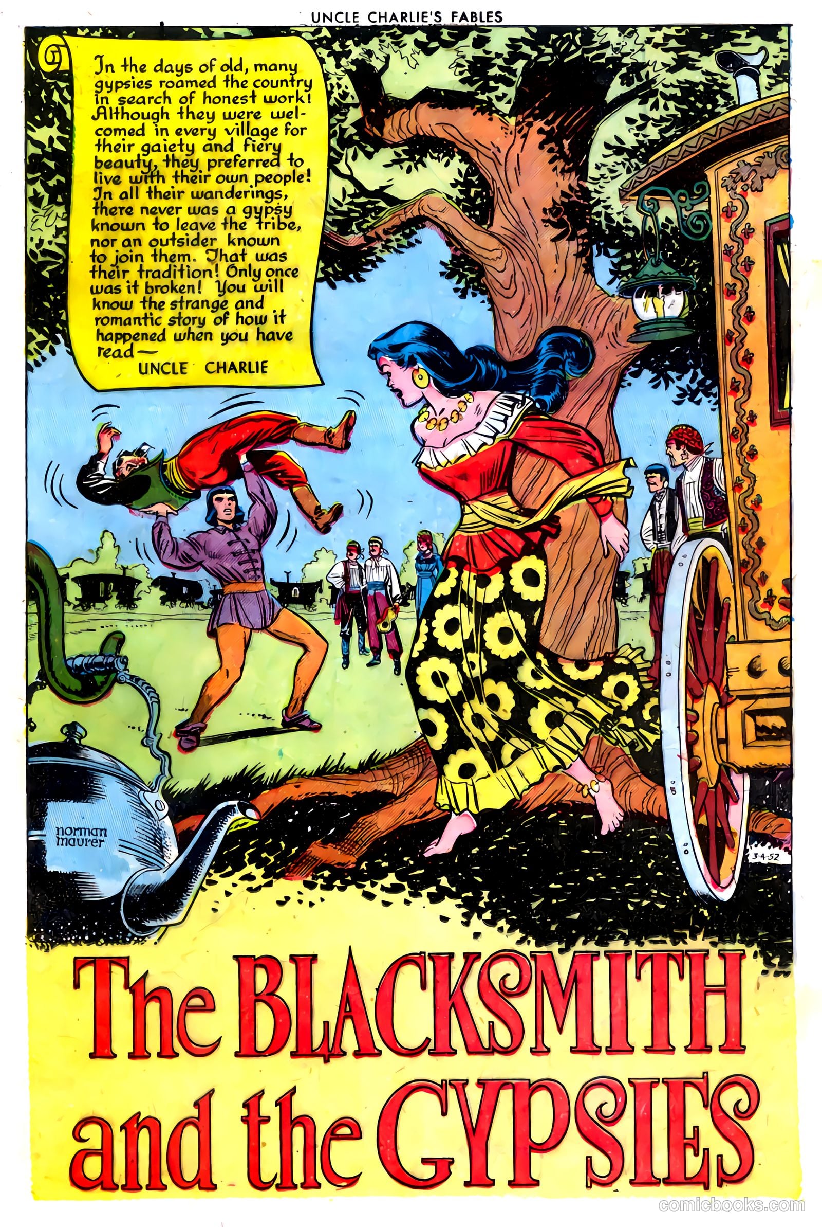 Uncle Charlie's Fables #5 (1952) — page 21 of 36