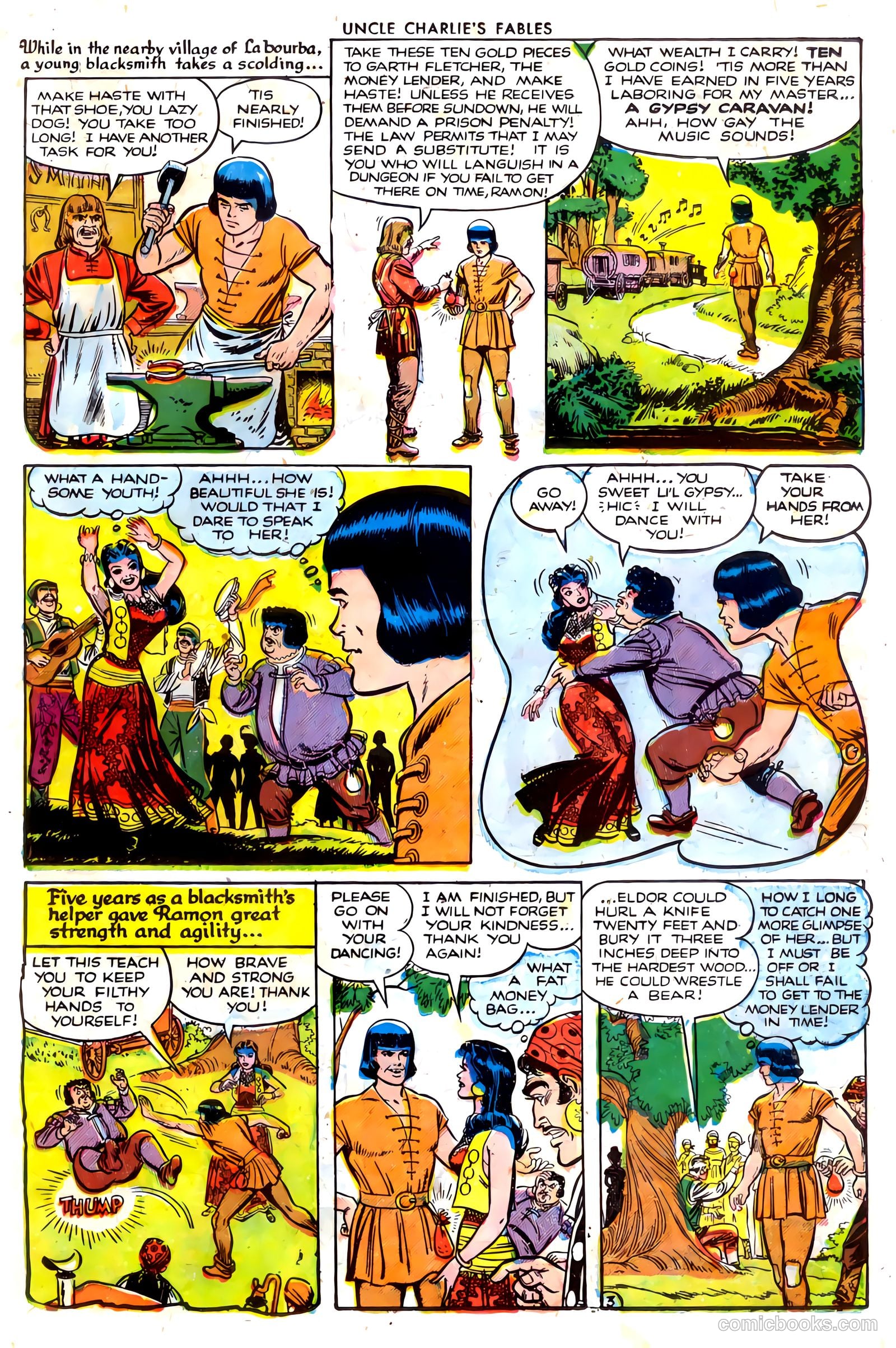 Uncle Charlie's Fables #5 (1952) — page 23 of 36