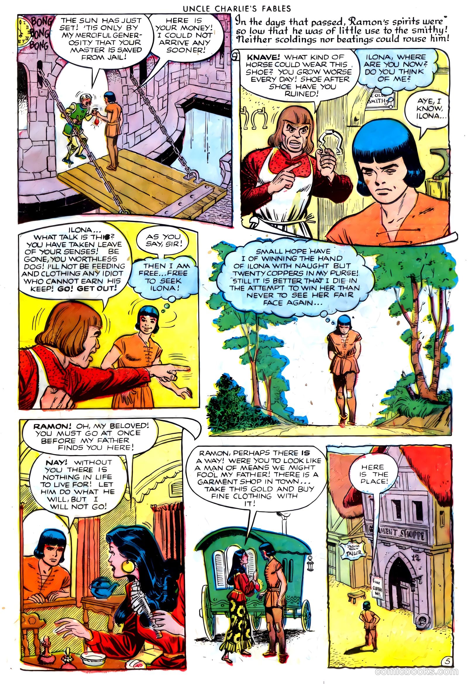 Uncle Charlie's Fables #5 (1952) — page 25 of 36