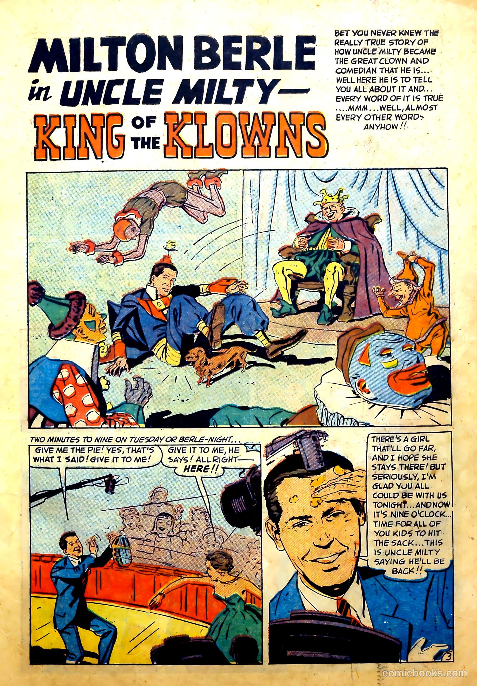 Uncle Milty #1 (1950) — page 3 of 52