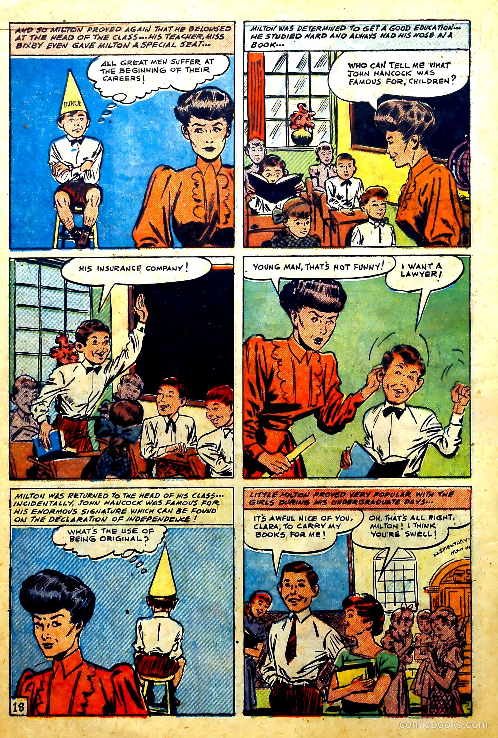 Uncle Milty #1 (1950) — page 18 of 52