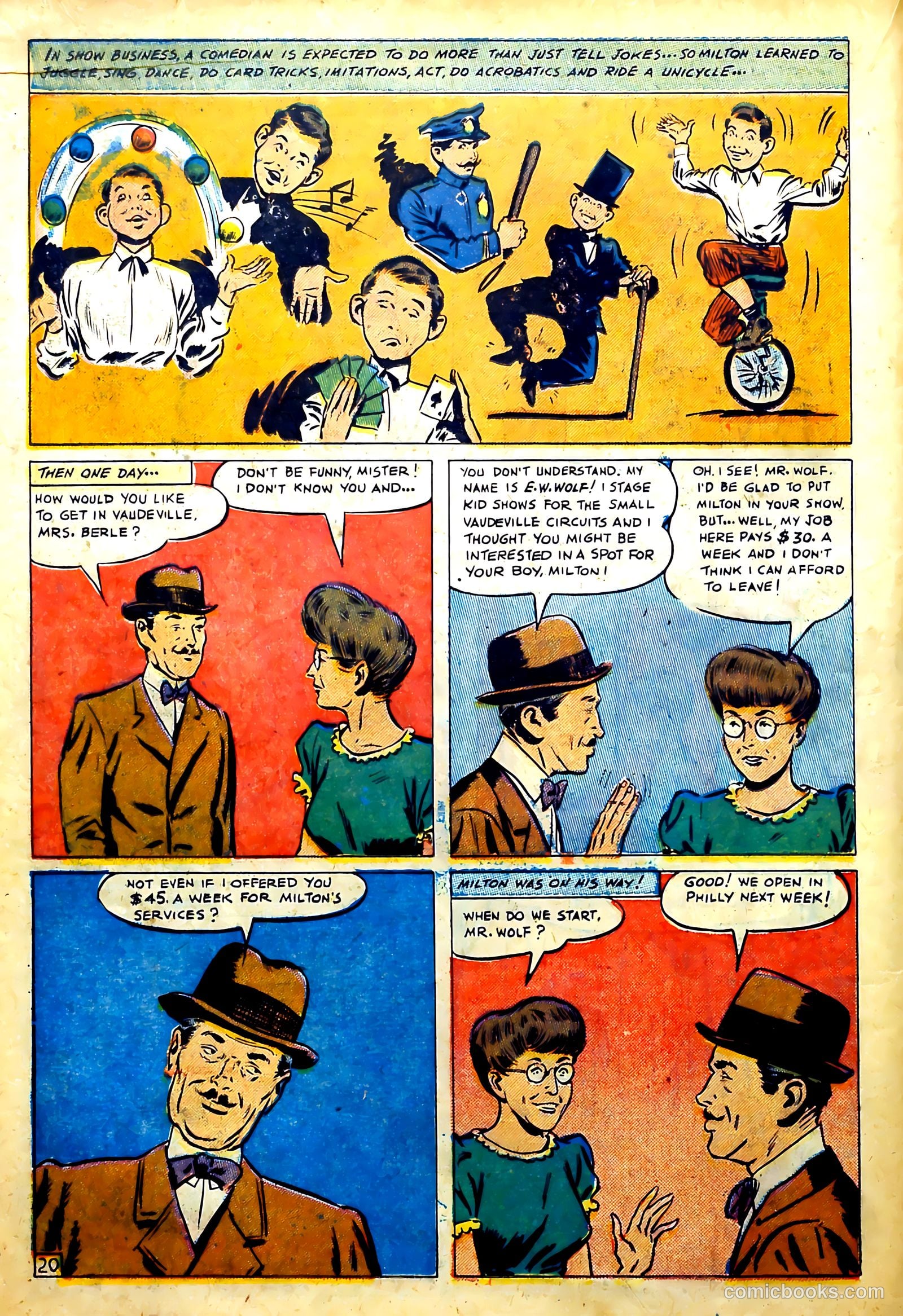 Uncle Milty #1 (1950) — page 20 of 52