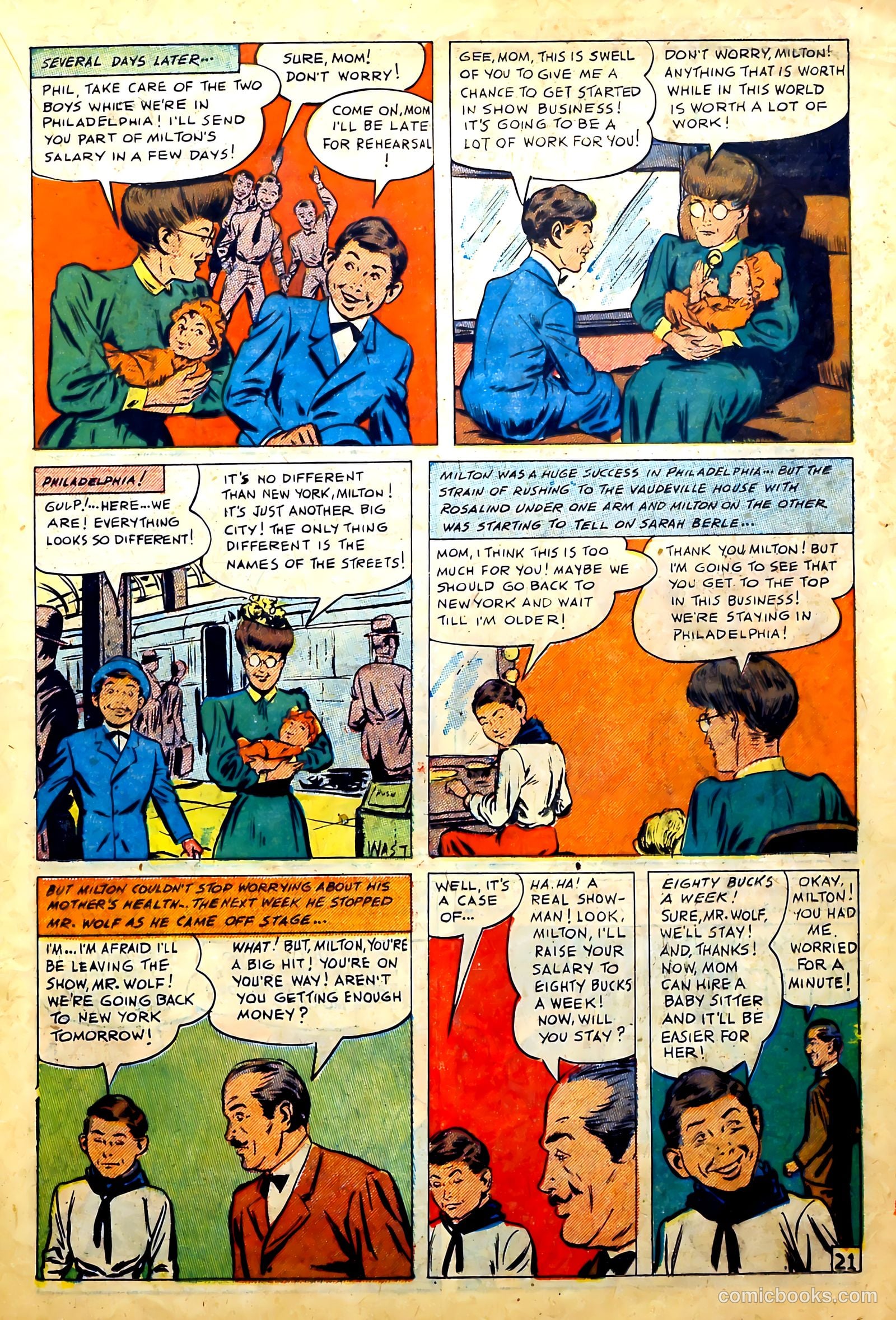 Uncle Milty #1 (1950) — page 21 of 52