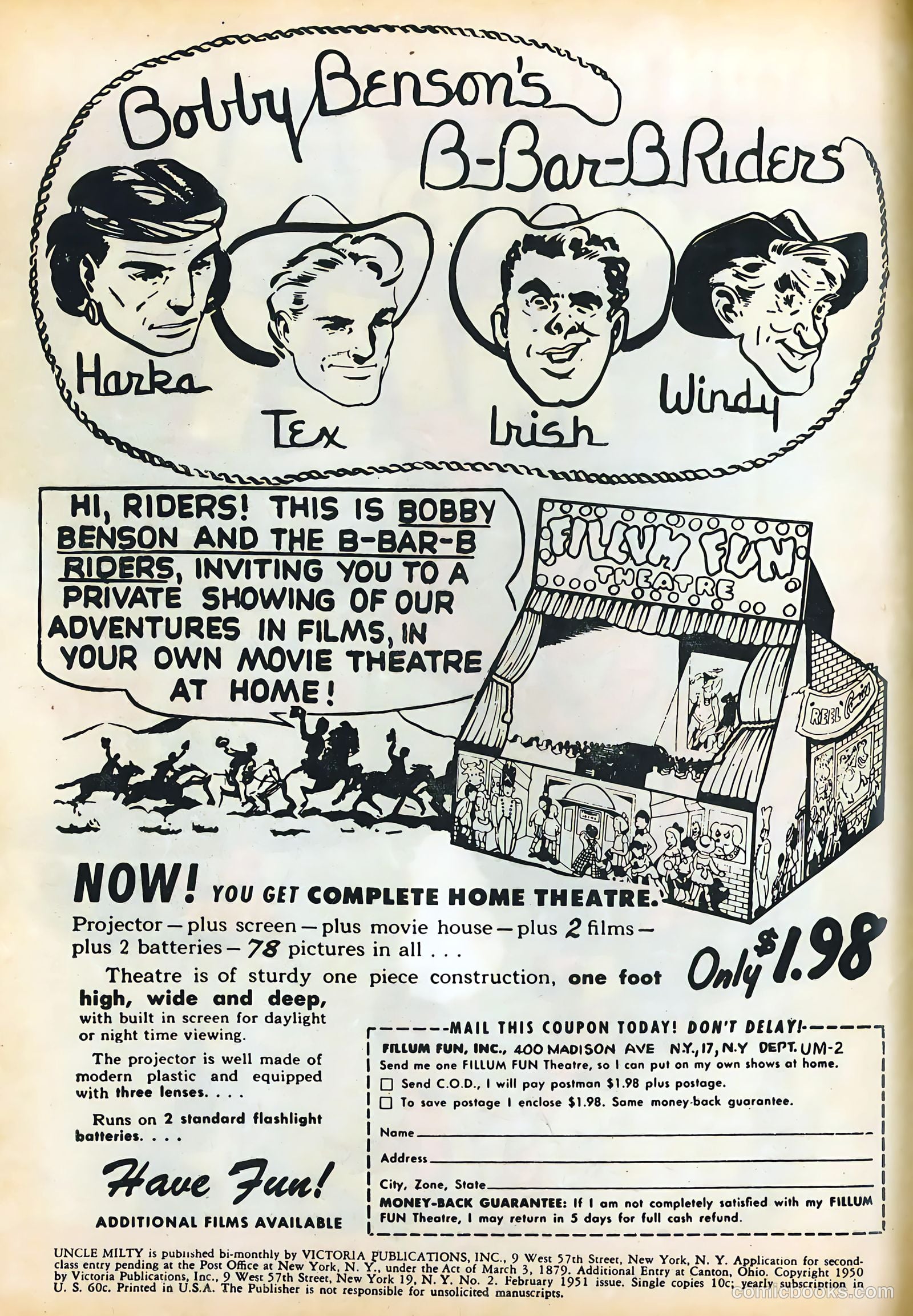 Uncle Milty #2 (1951) — page 2 of 36