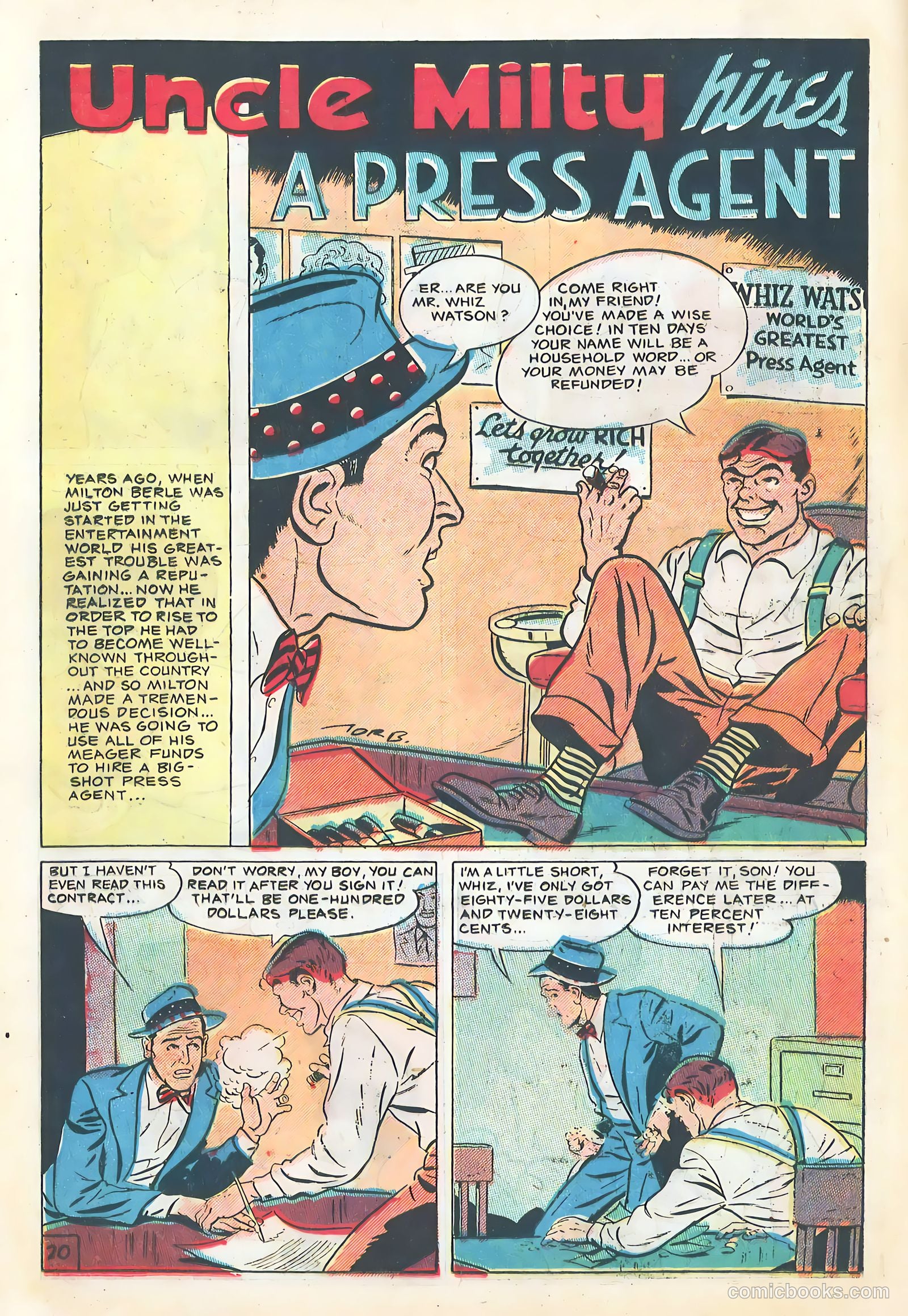 Uncle Milty #2 (1951) — page 20 of 36