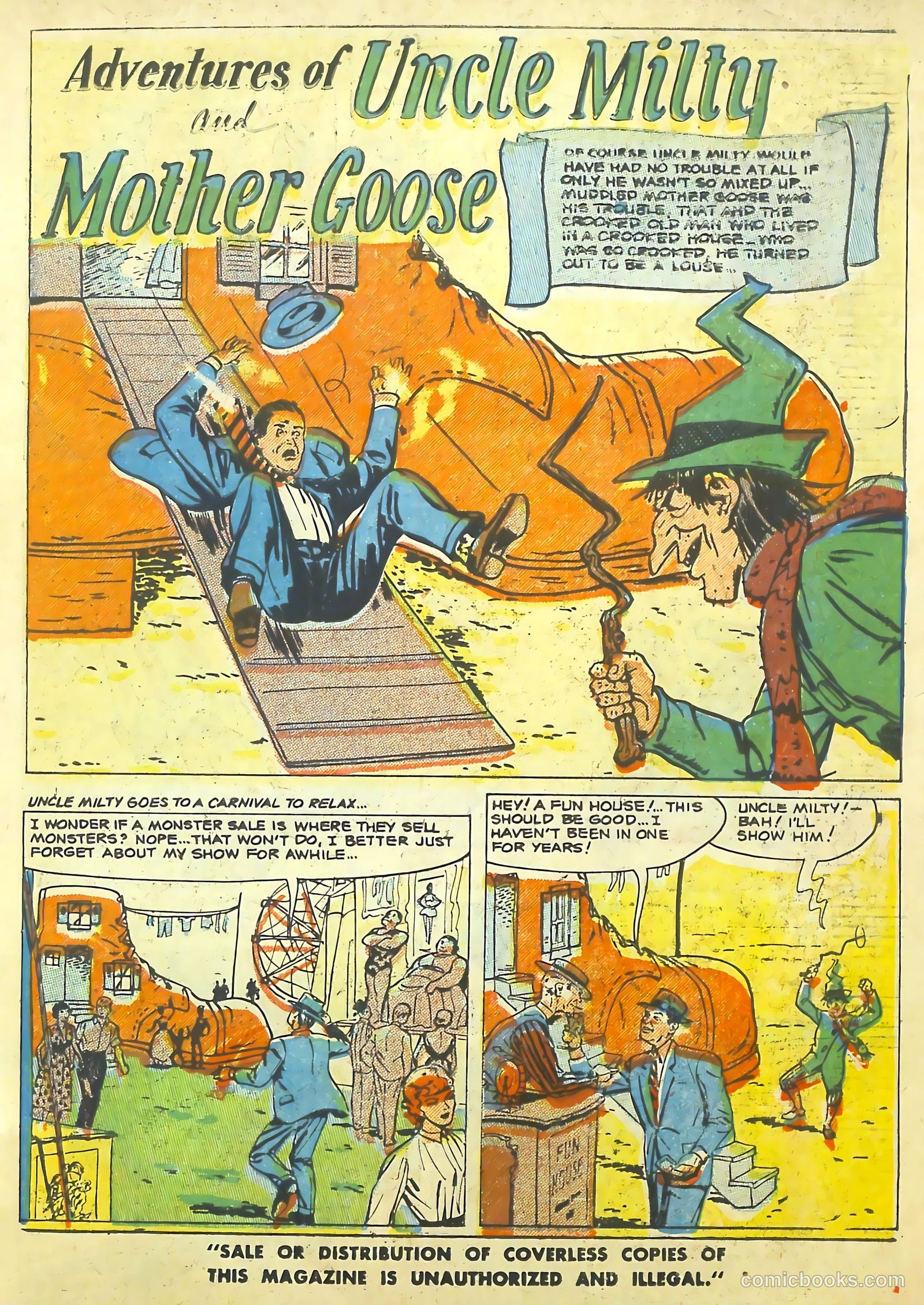 Uncle Milty #4 (1951) — page 3 of 36