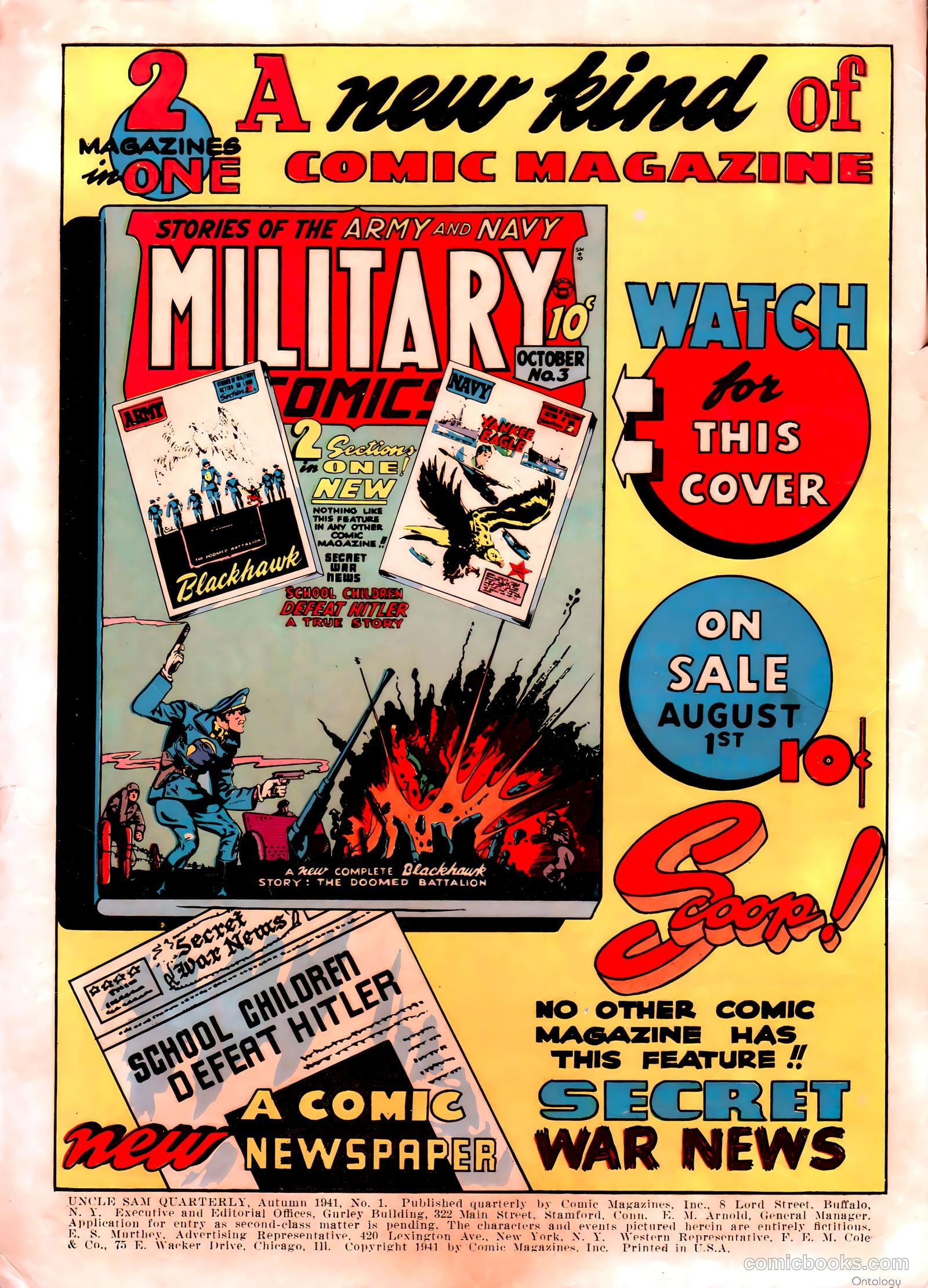 Uncle Sam Quarterly #1 (1941) — page 2 of 67