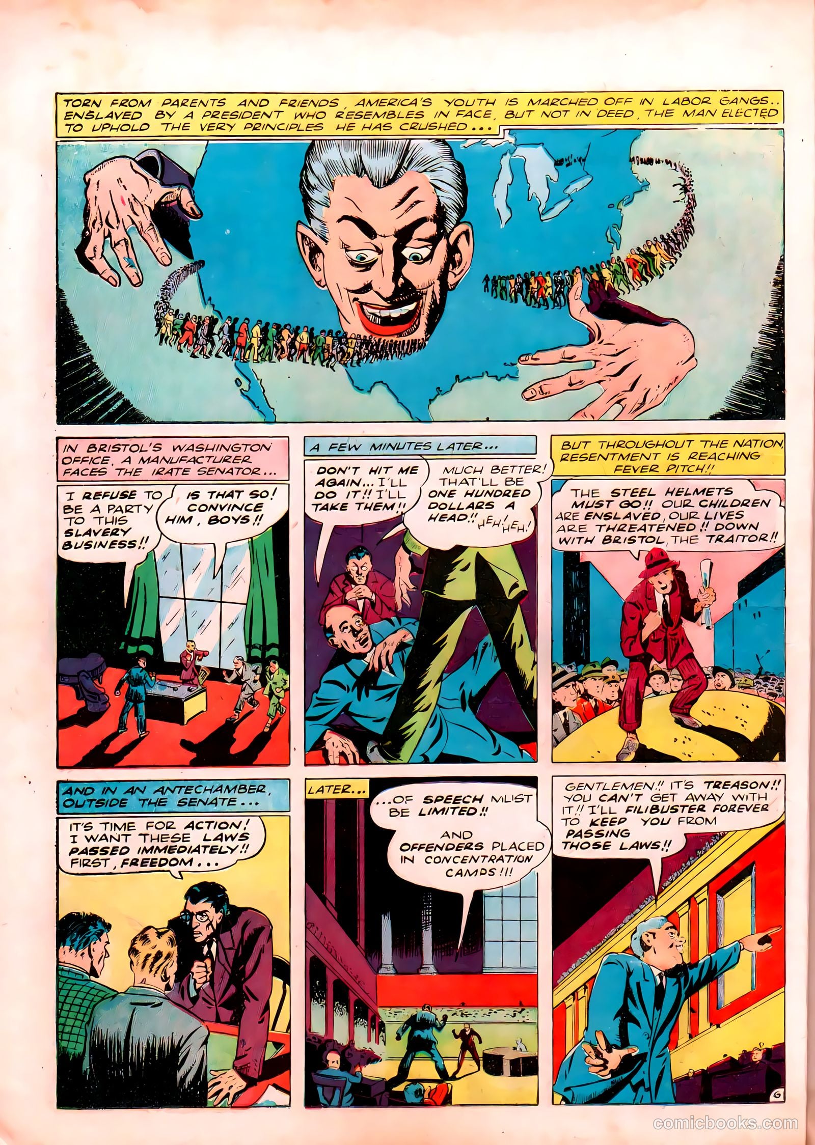 Uncle Sam Quarterly #1 (1941) — page 8 of 67