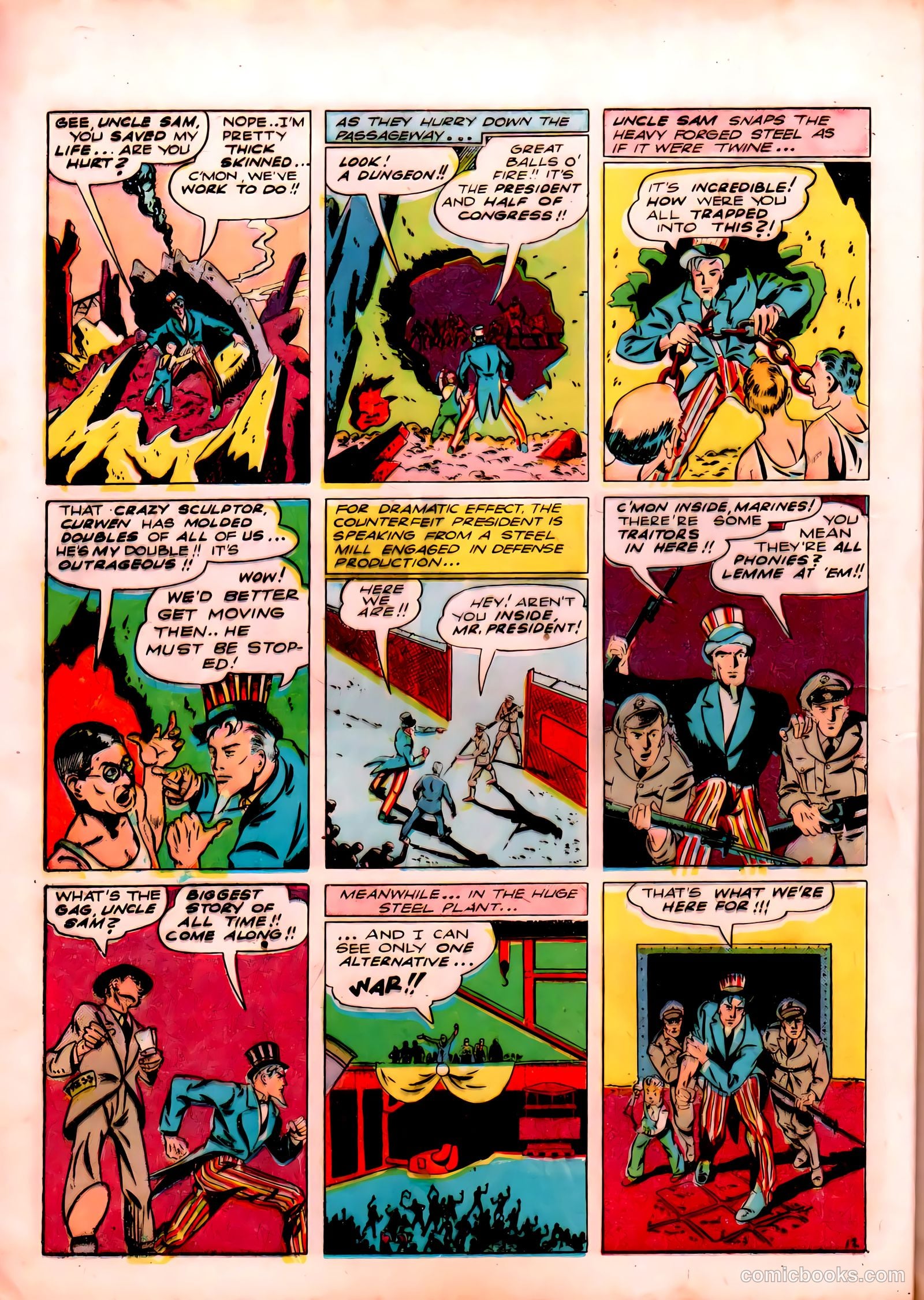 Uncle Sam Quarterly #1 (1941) — page 14 of 67