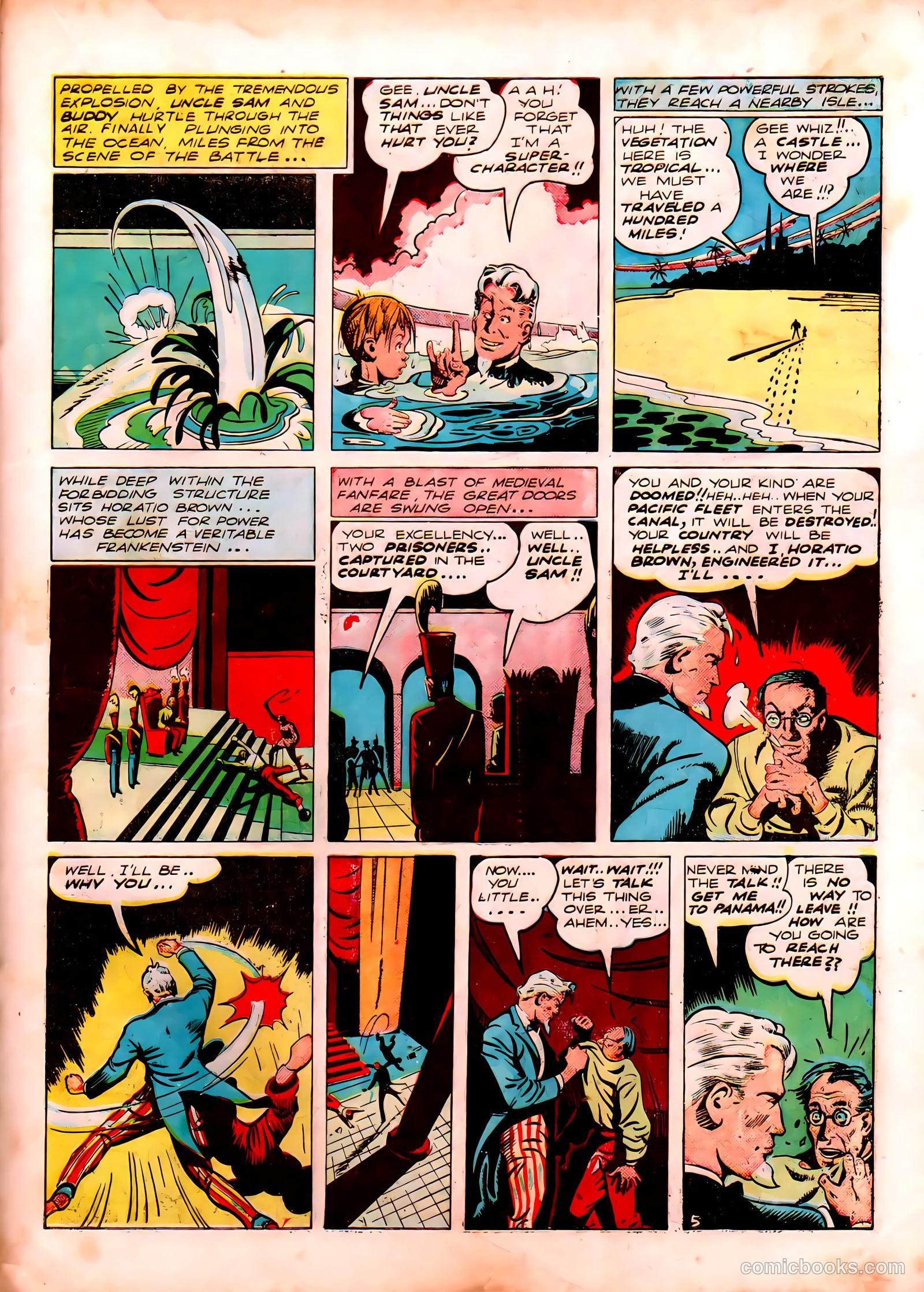 Uncle Sam Quarterly #1 (1941) — page 40 of 67