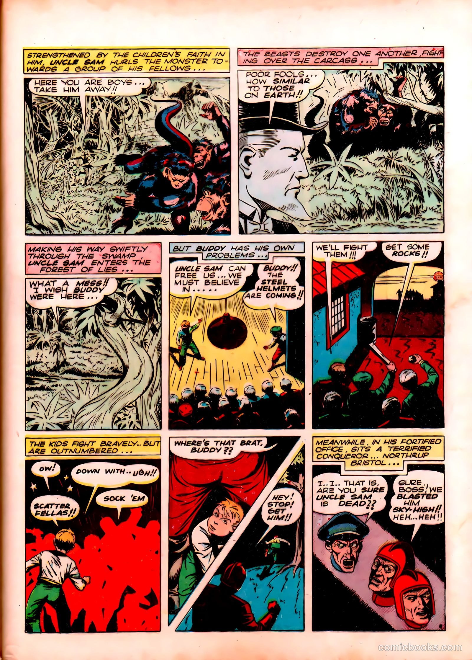 Uncle Sam Quarterly #1 (1941) — page 58 of 67