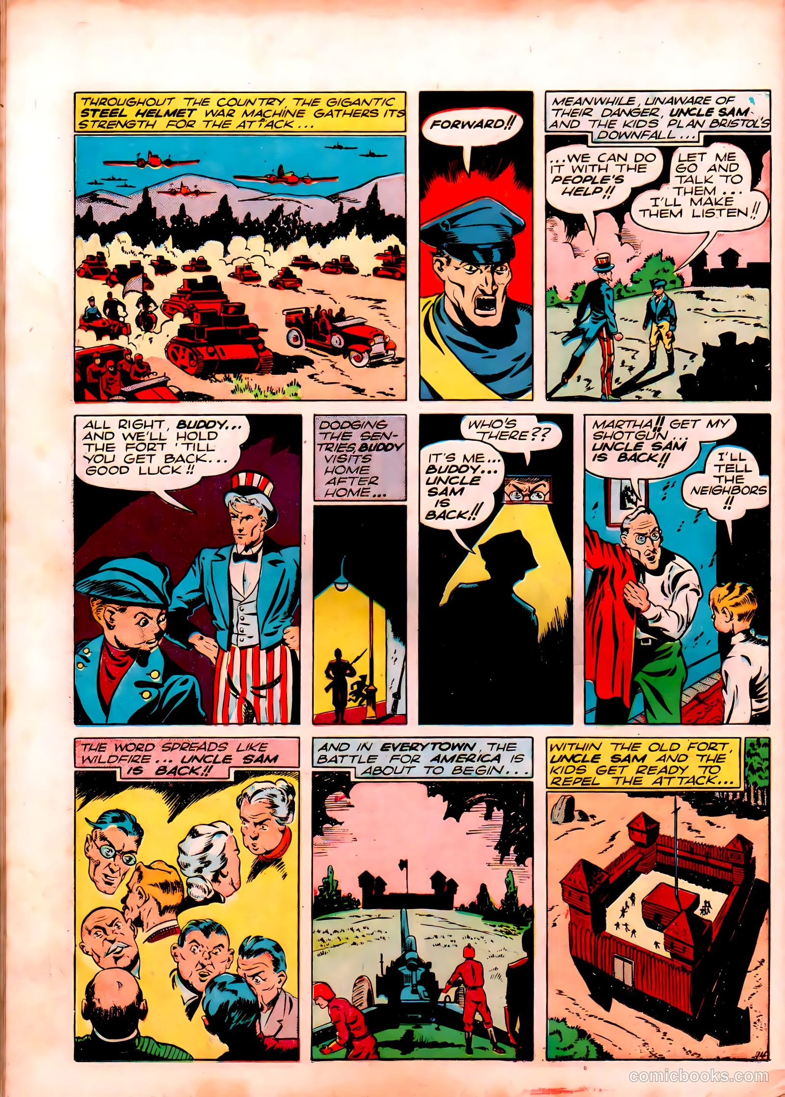 Uncle Sam Quarterly #1 (1941) — page 63 of 67