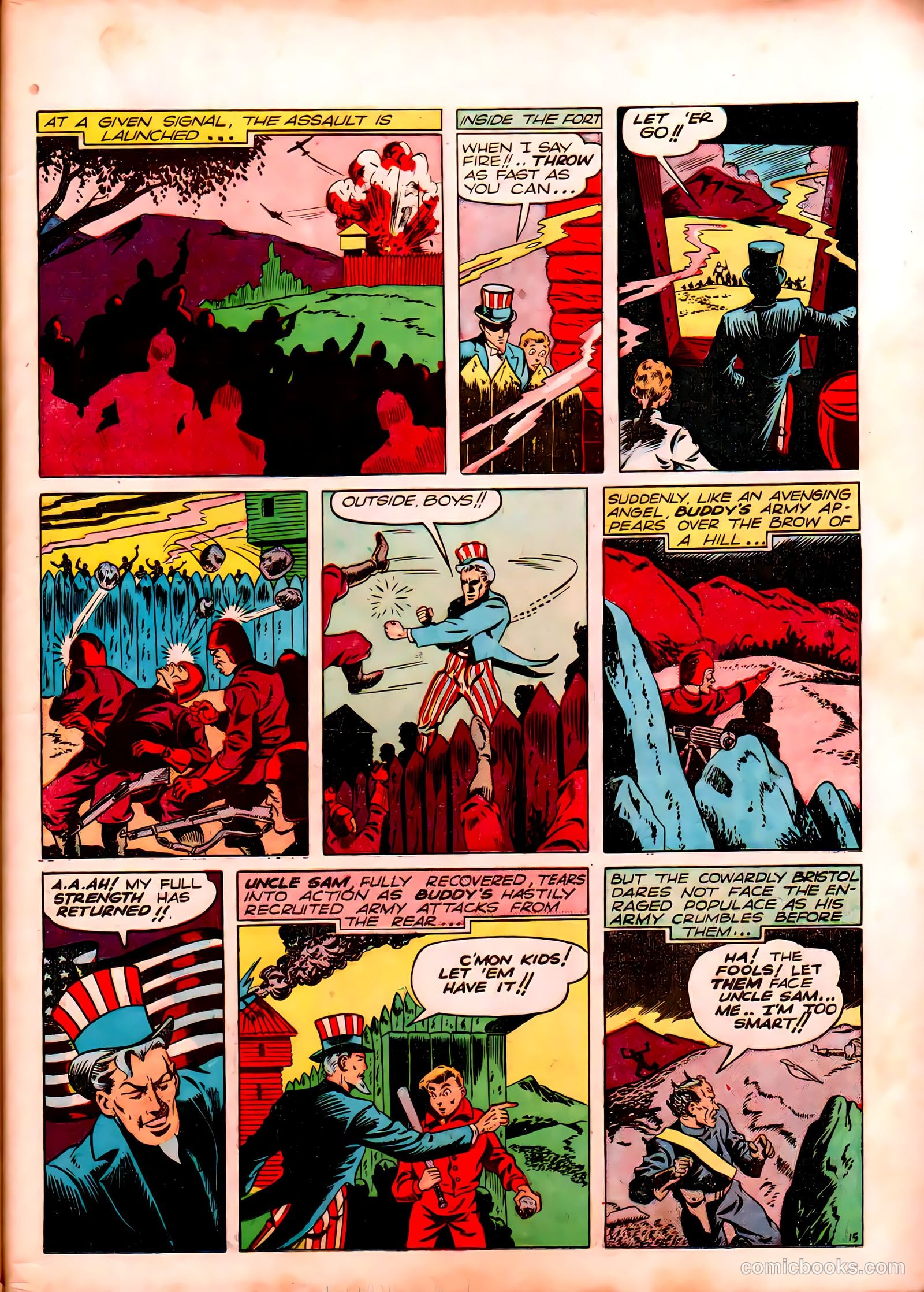 Uncle Sam Quarterly #1 (1941) — page 64 of 67