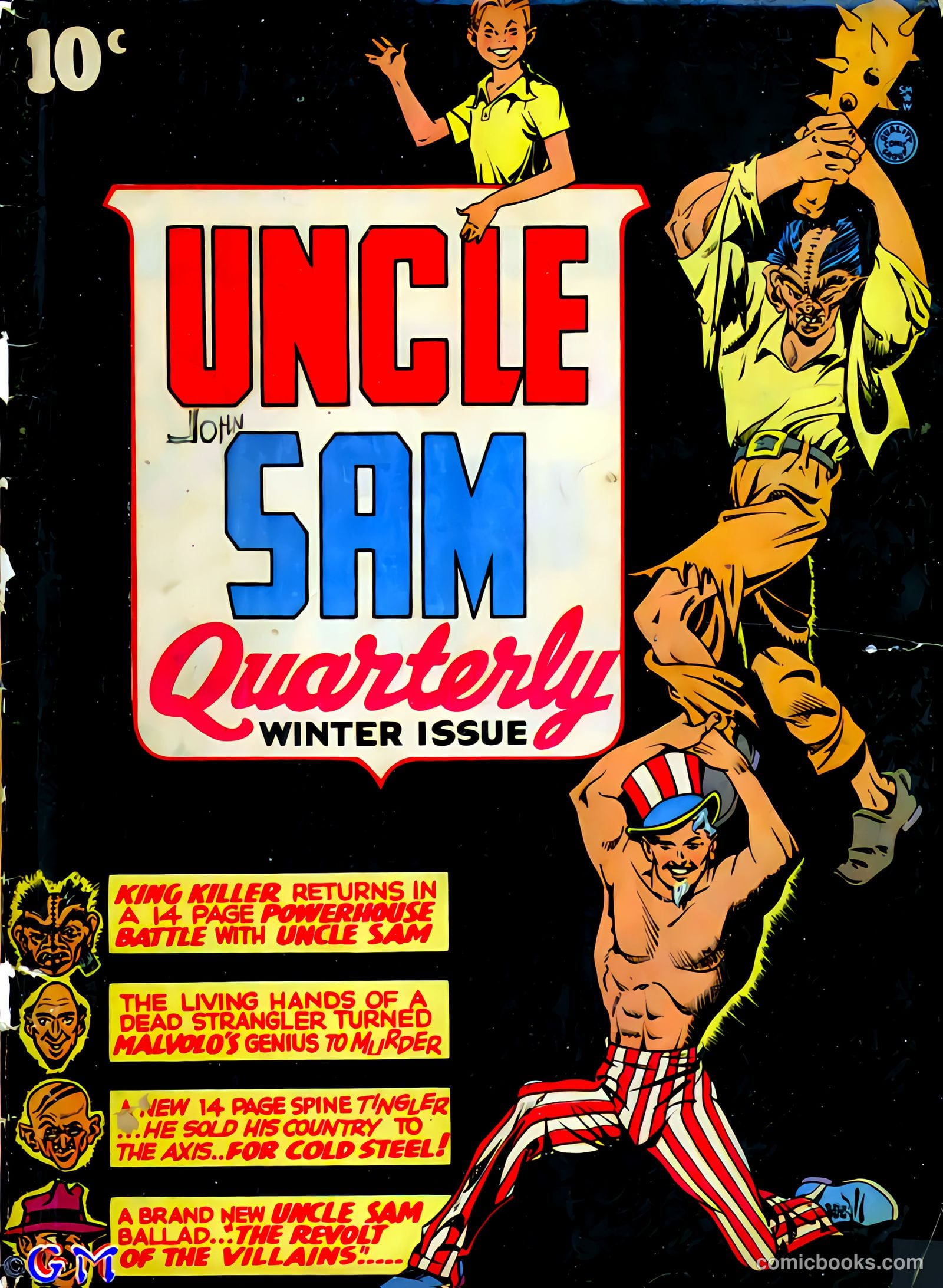 Uncle Sam Quarterly #2 (1941) — page 3 of 68