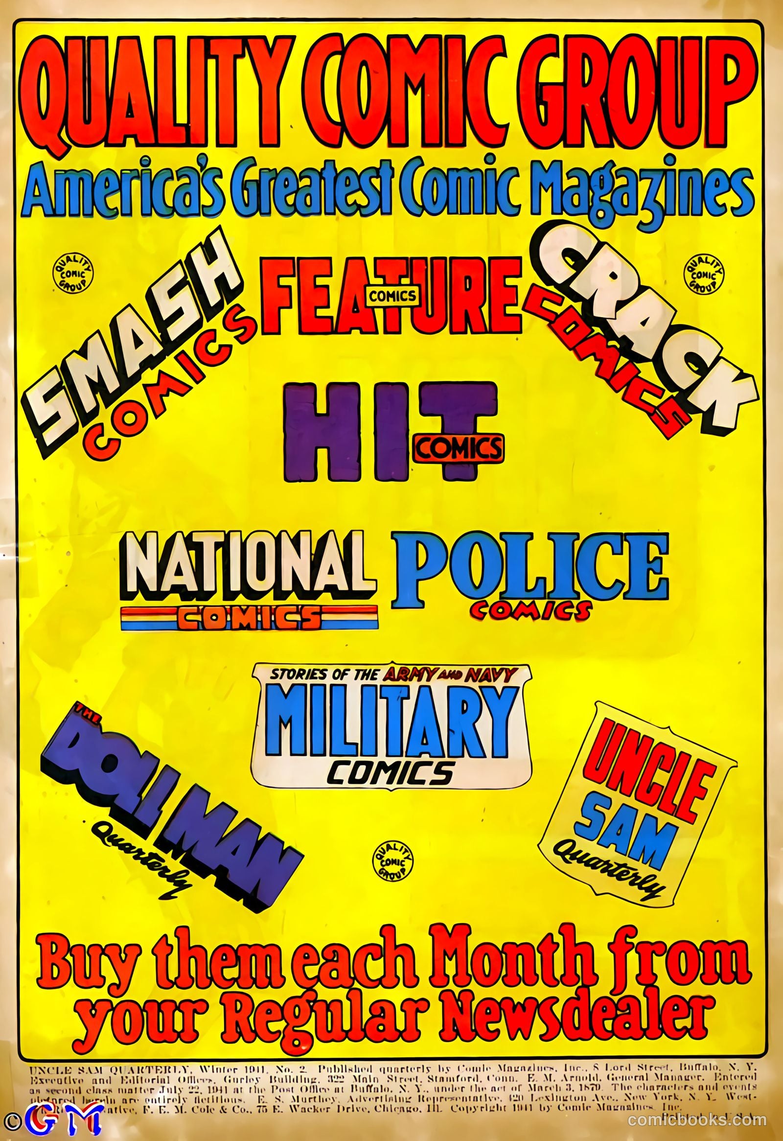 Uncle Sam Quarterly #2 (1941) — page 4 of 68