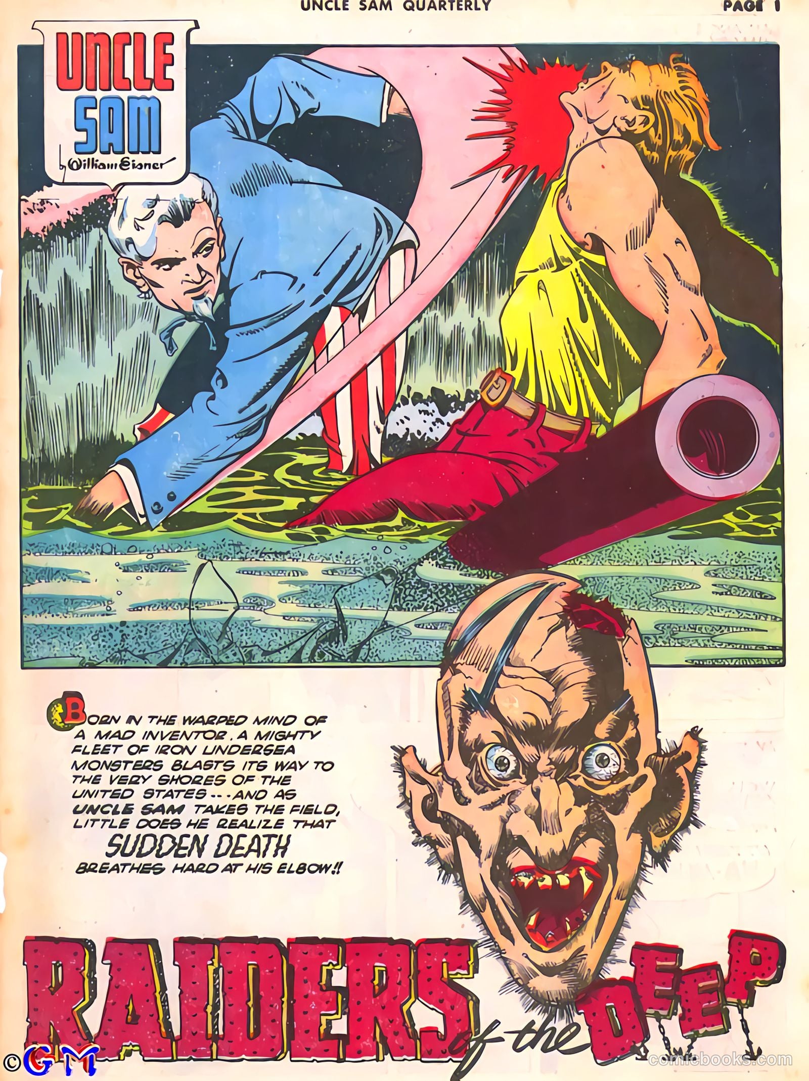 Uncle Sam Quarterly #2 (1941) — page 5 of 68