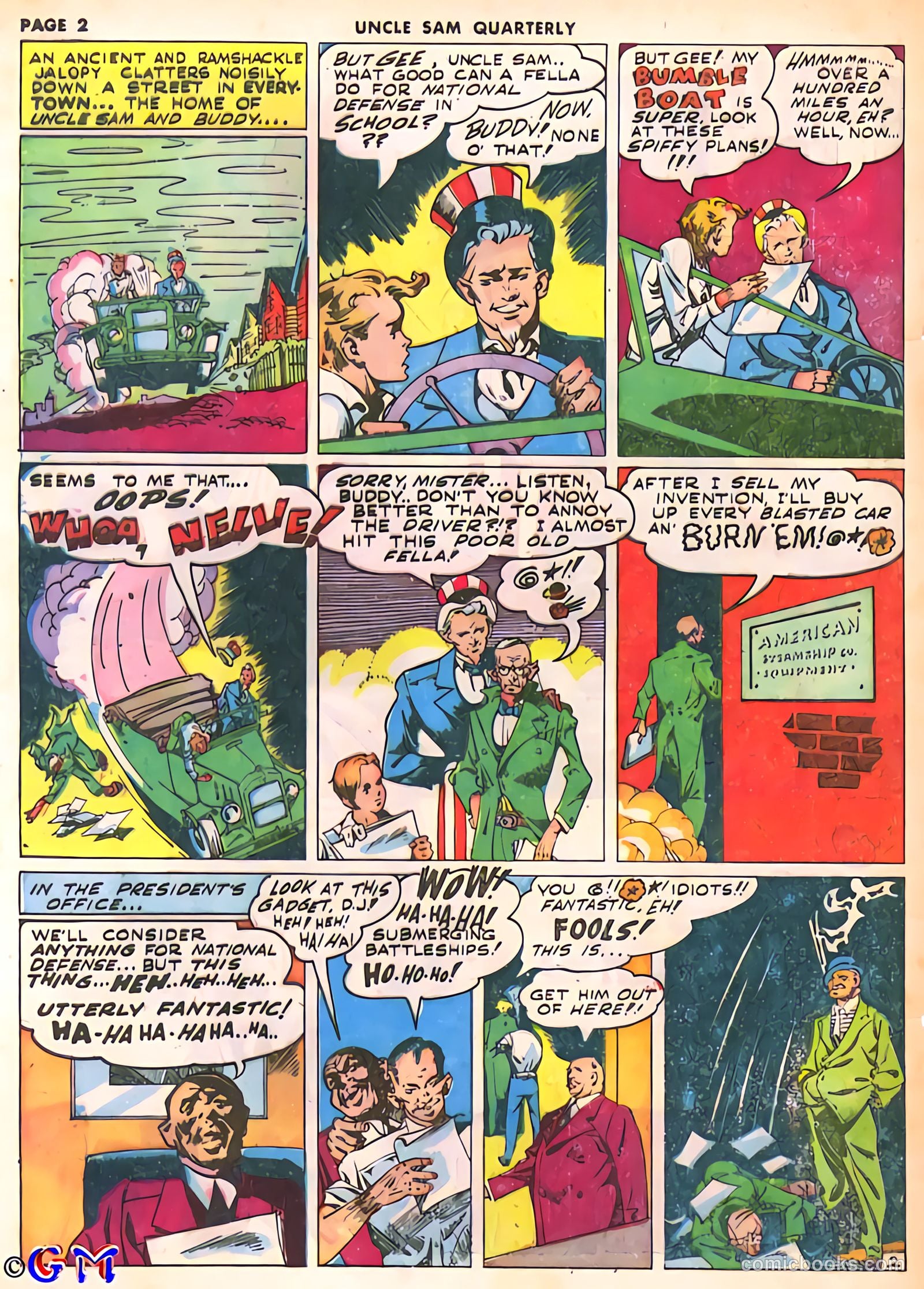 Uncle Sam Quarterly #2 (1941) — page 6 of 68