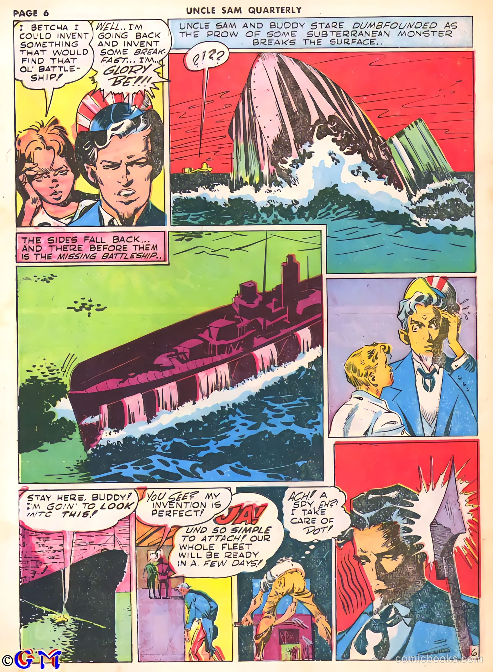 Uncle Sam Quarterly #2 (1941) — page 10 of 68
