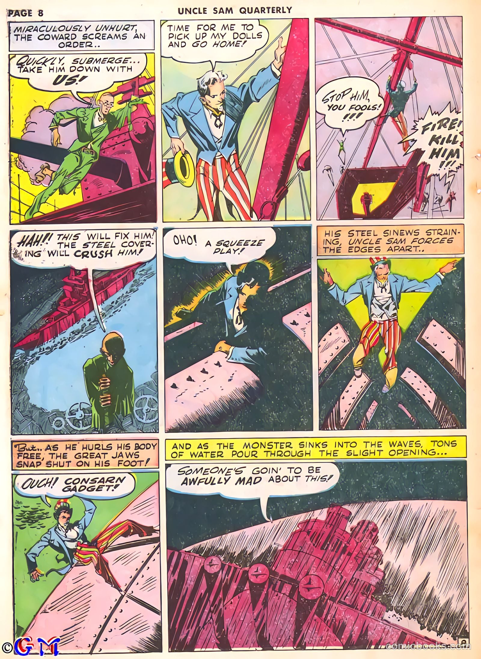 Uncle Sam Quarterly #2 (1941) — page 12 of 68