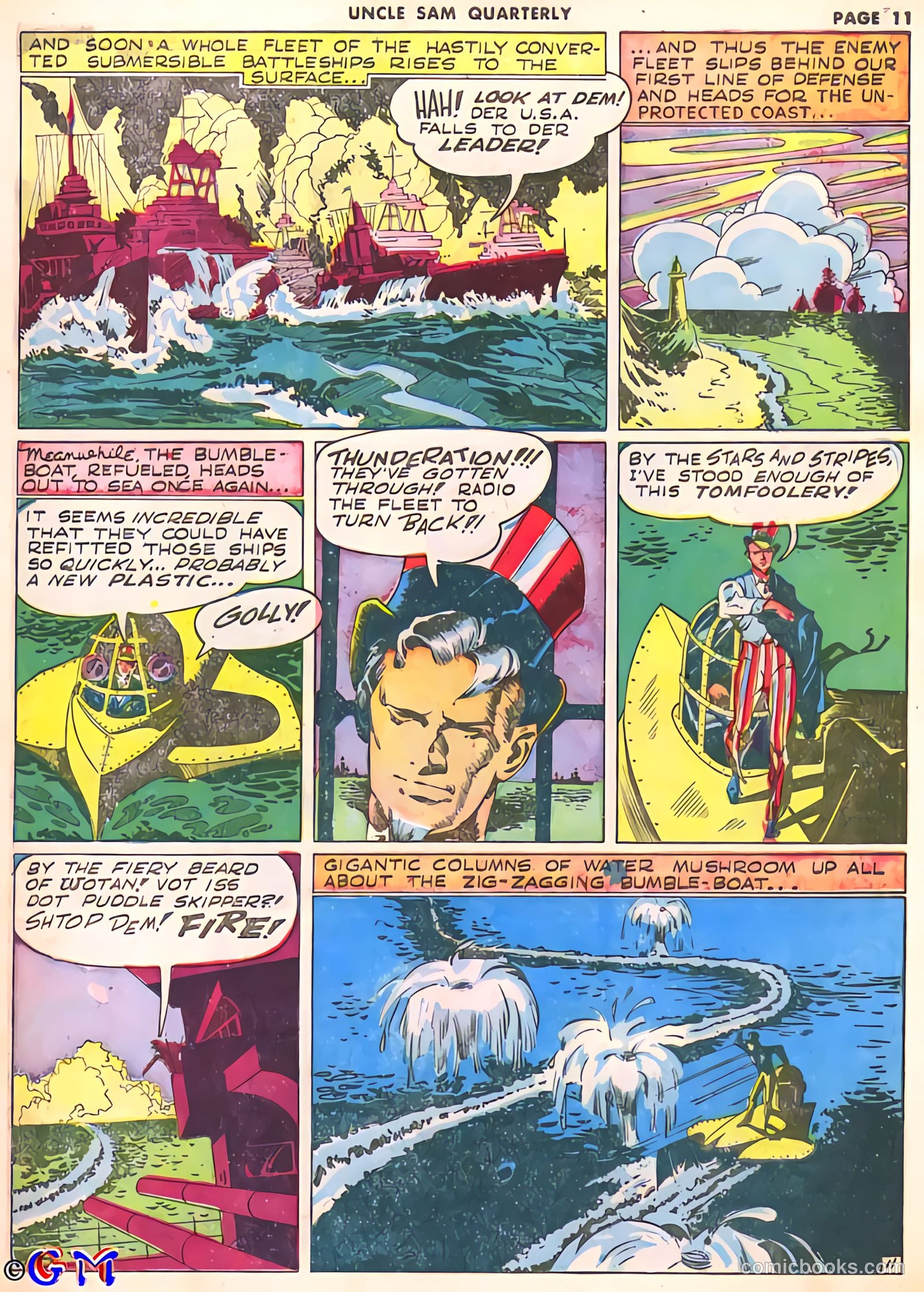 Uncle Sam Quarterly #2 (1941) — page 15 of 68