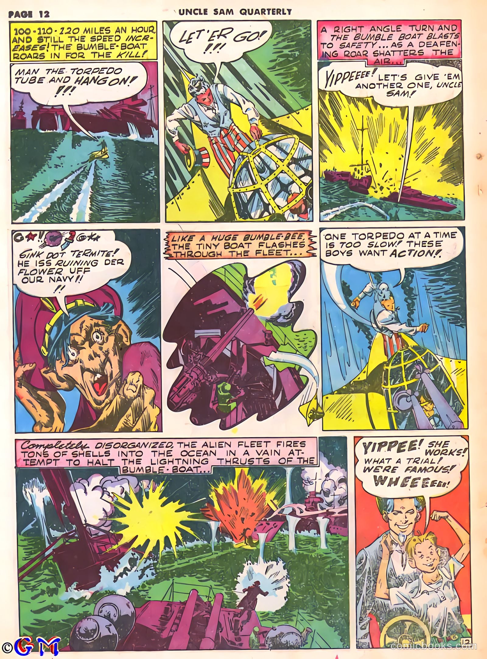 Uncle Sam Quarterly #2 (1941) — page 16 of 68