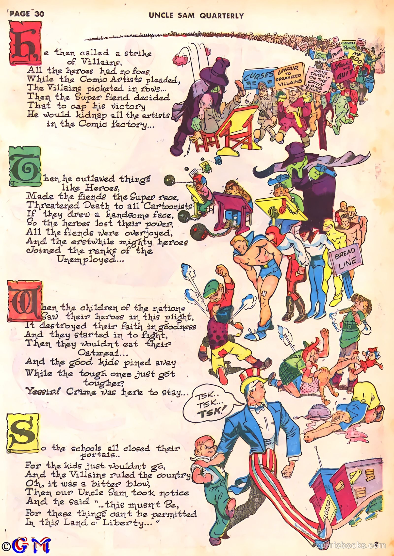 Uncle Sam Quarterly #2 (1941) — page 34 of 68
