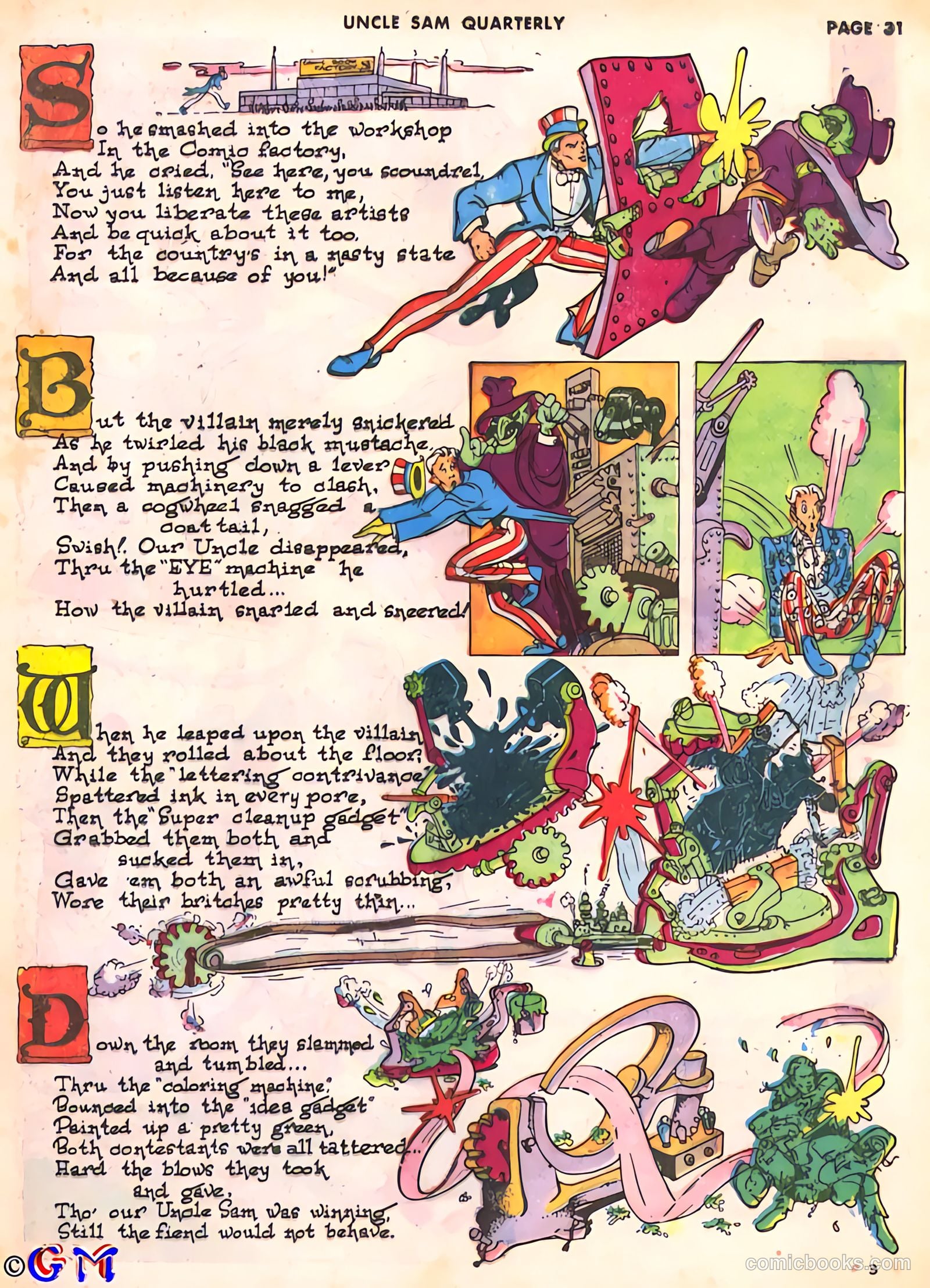 Uncle Sam Quarterly #2 (1941) — page 35 of 68
