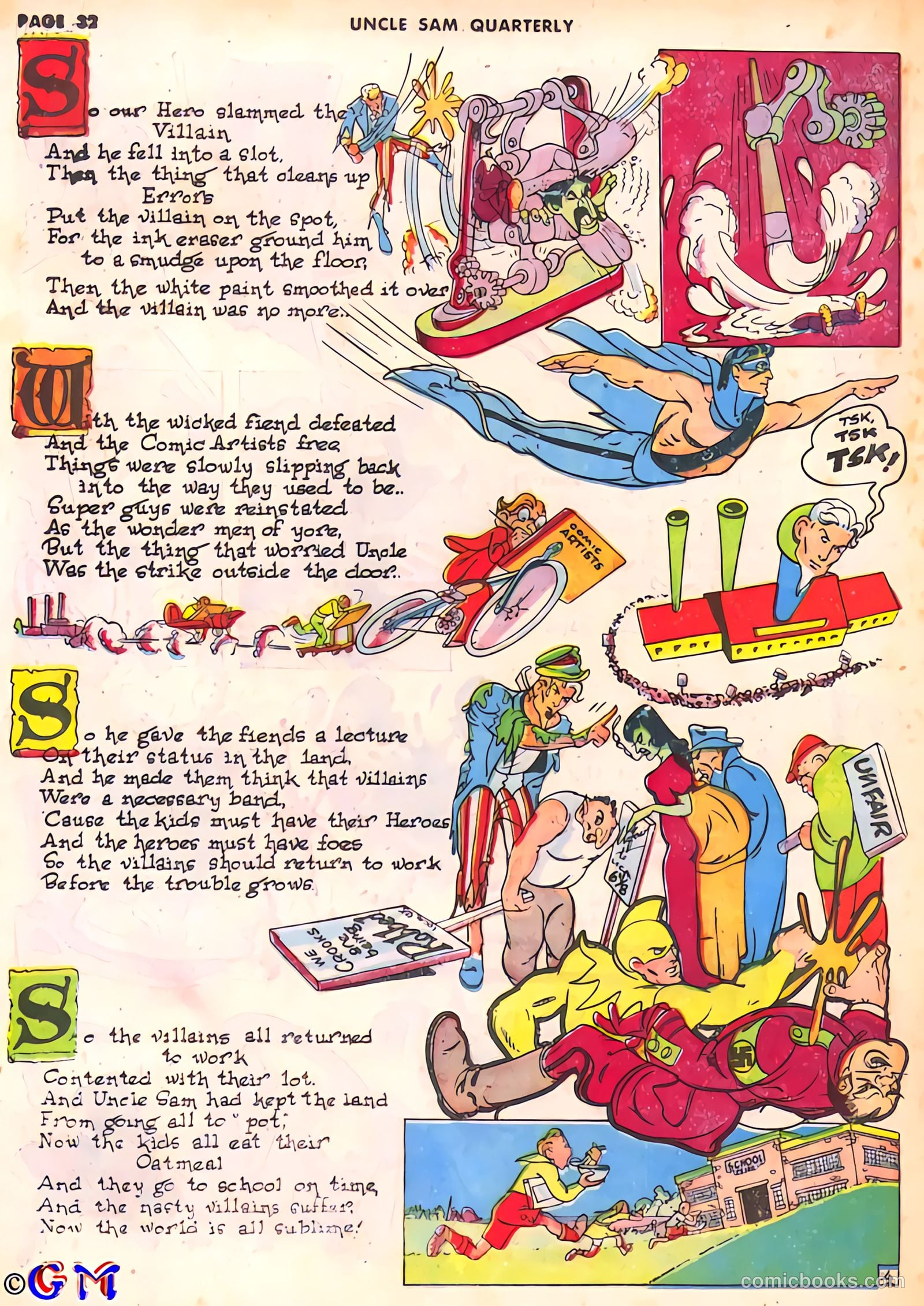 Uncle Sam Quarterly #2 (1941) — page 36 of 68