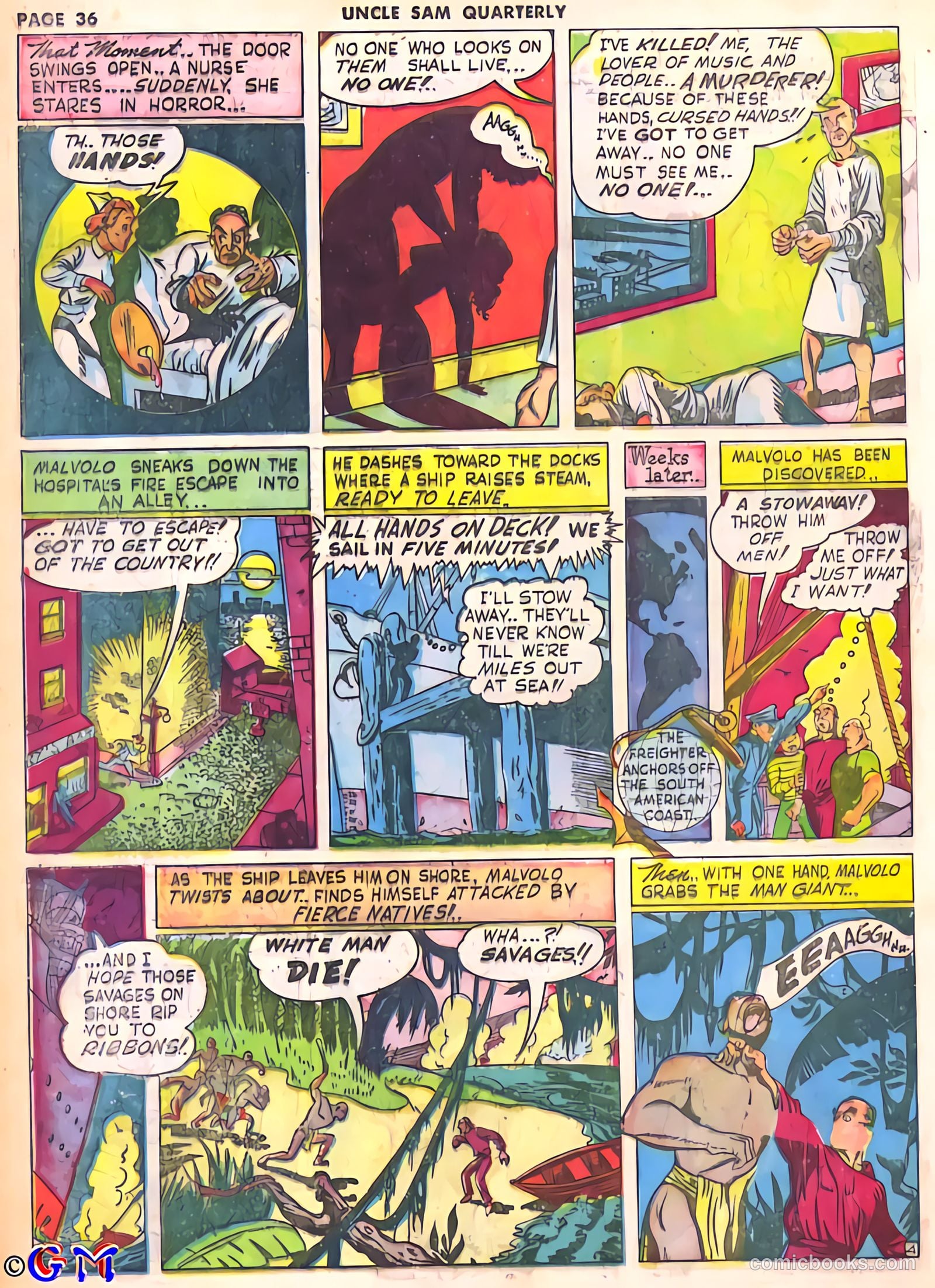Uncle Sam Quarterly #2 (1941) — page 40 of 68