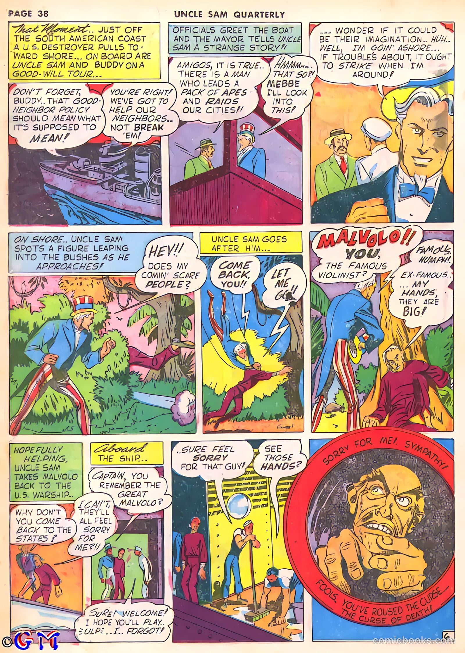Uncle Sam Quarterly #2 (1941) — page 42 of 68