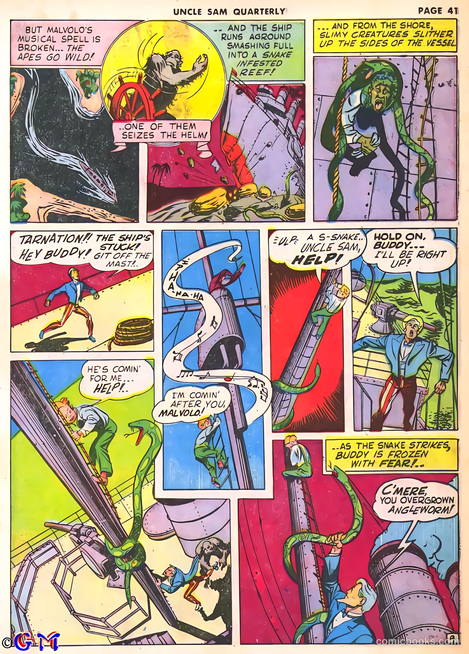 Uncle Sam Quarterly #2 (1941) — page 45 of 68