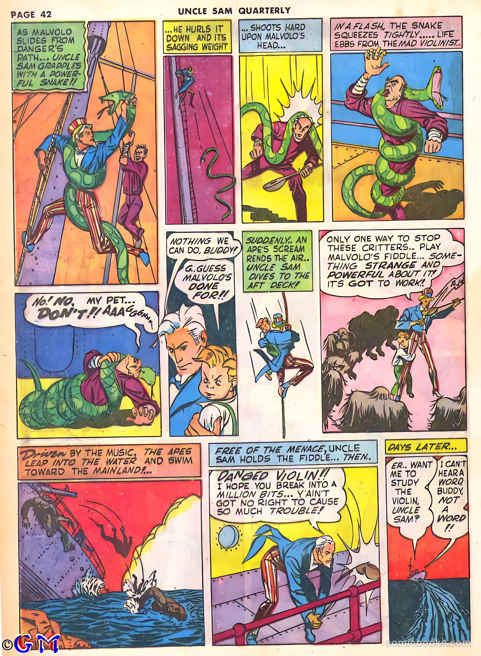 Uncle Sam Quarterly #2 (1941) — page 46 of 68