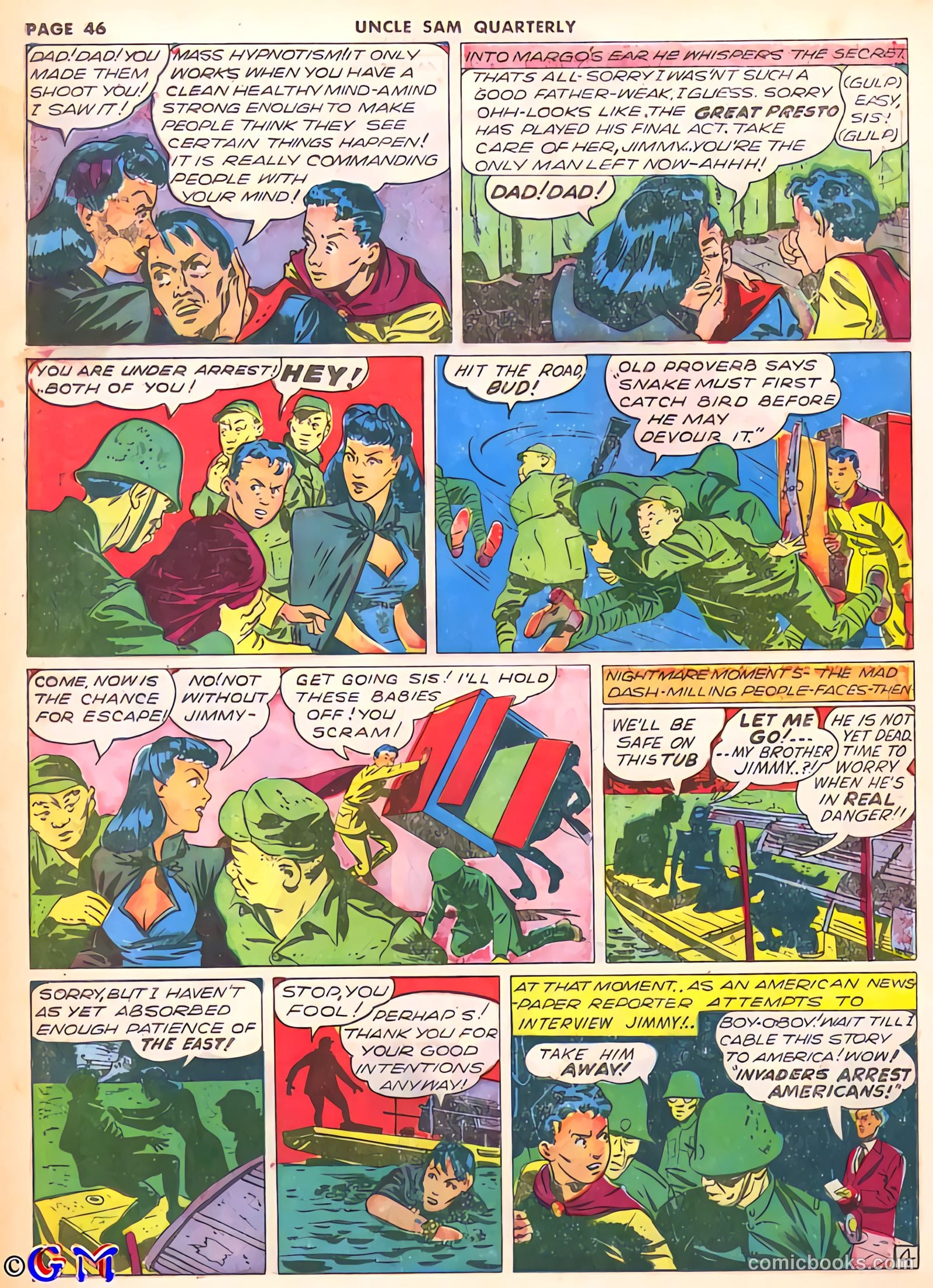 Uncle Sam Quarterly #2 (1941) — page 50 of 68