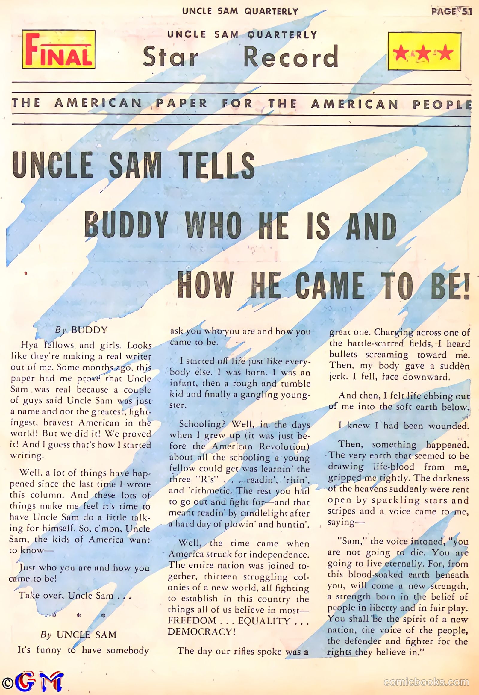 Uncle Sam Quarterly #2 (1941) — page 55 of 68