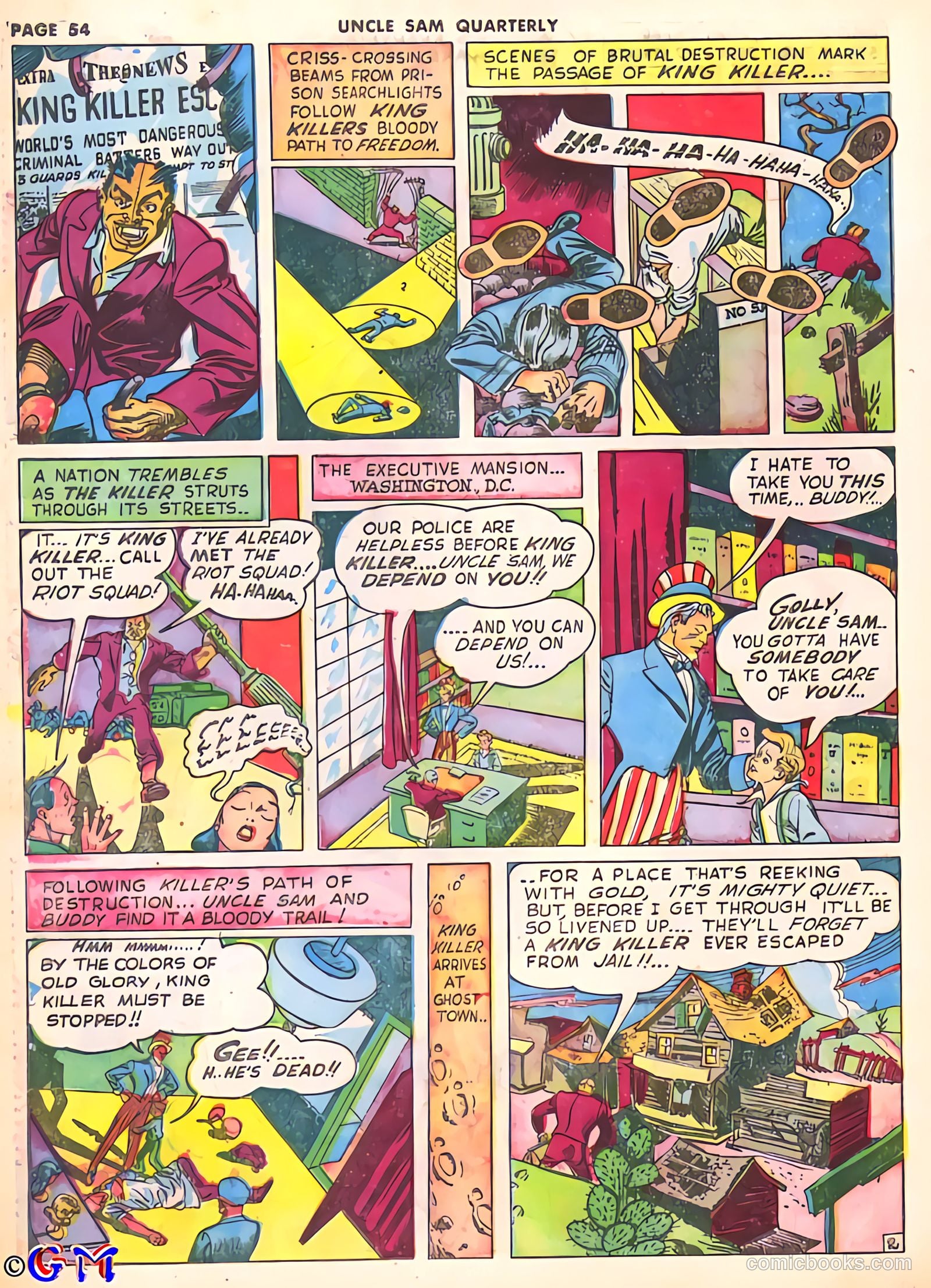 Uncle Sam Quarterly #2 (1941) — page 58 of 68