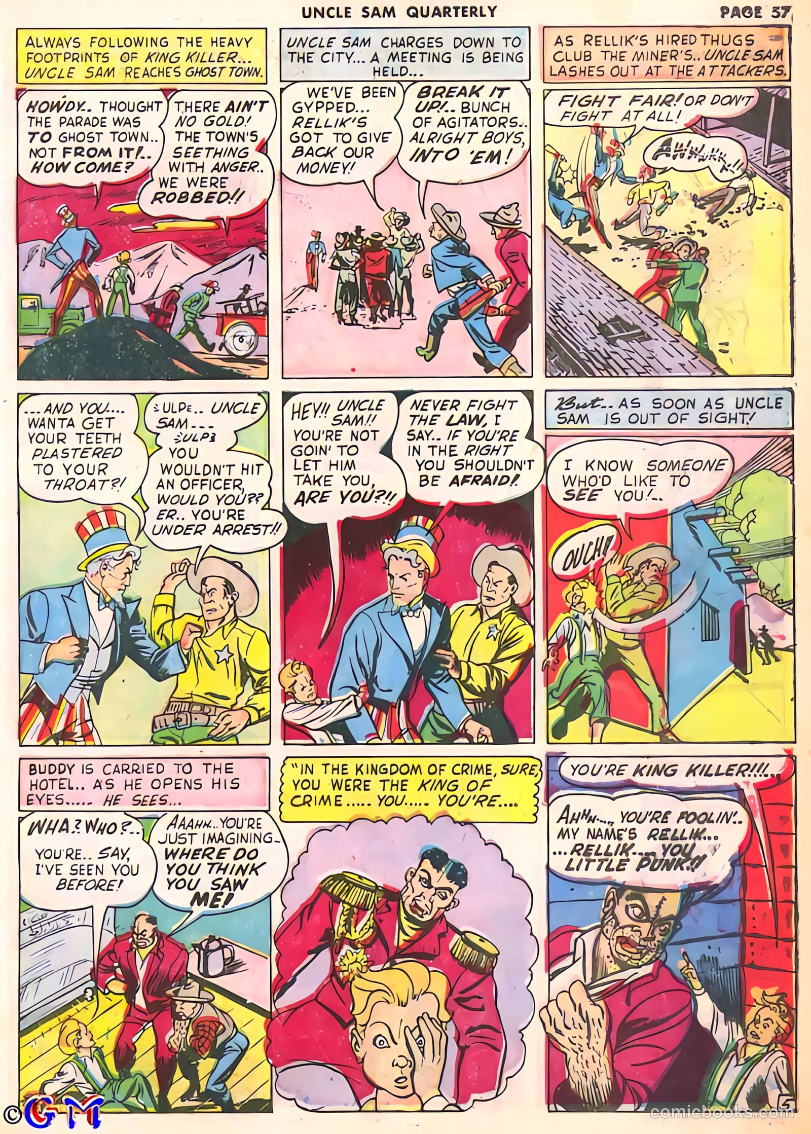 Uncle Sam Quarterly #2 (1941) — page 61 of 68