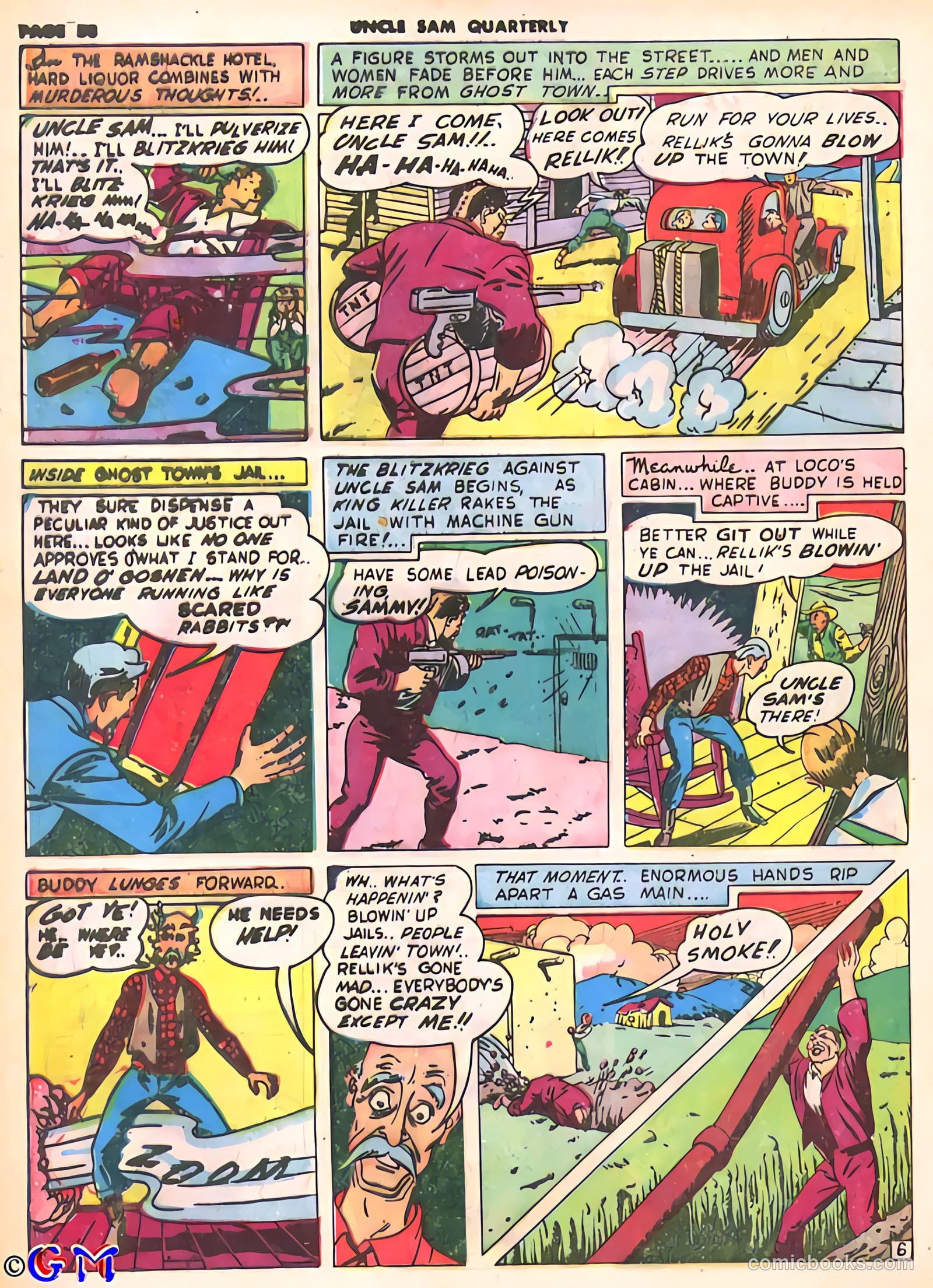 Uncle Sam Quarterly #2 (1941) — page 62 of 68