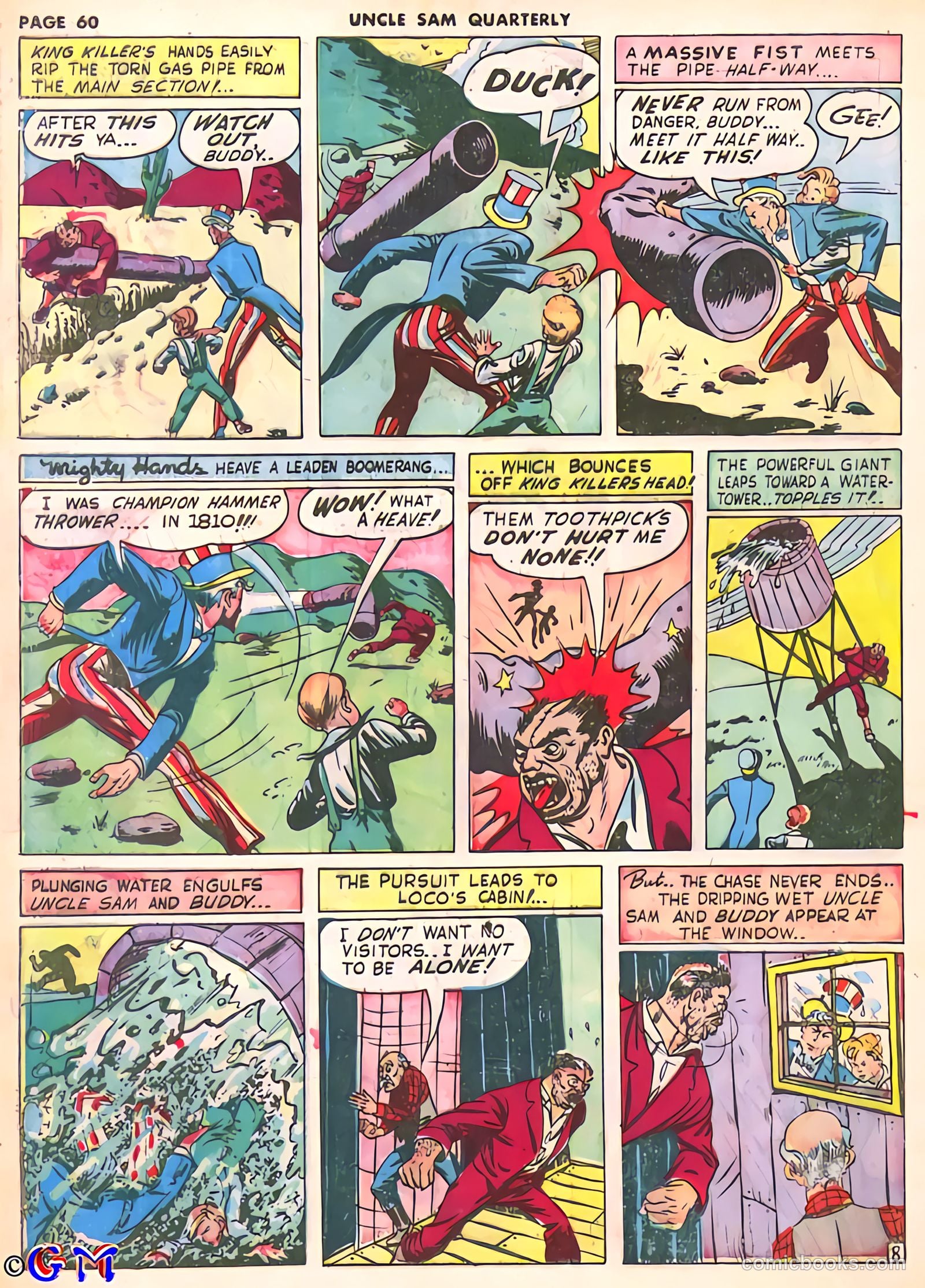 Uncle Sam Quarterly #2 (1941) — page 64 of 68