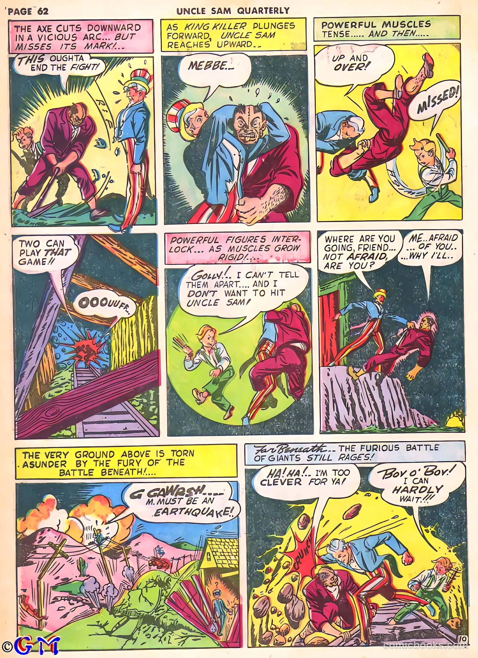 Uncle Sam Quarterly #2 (1941) — page 66 of 68