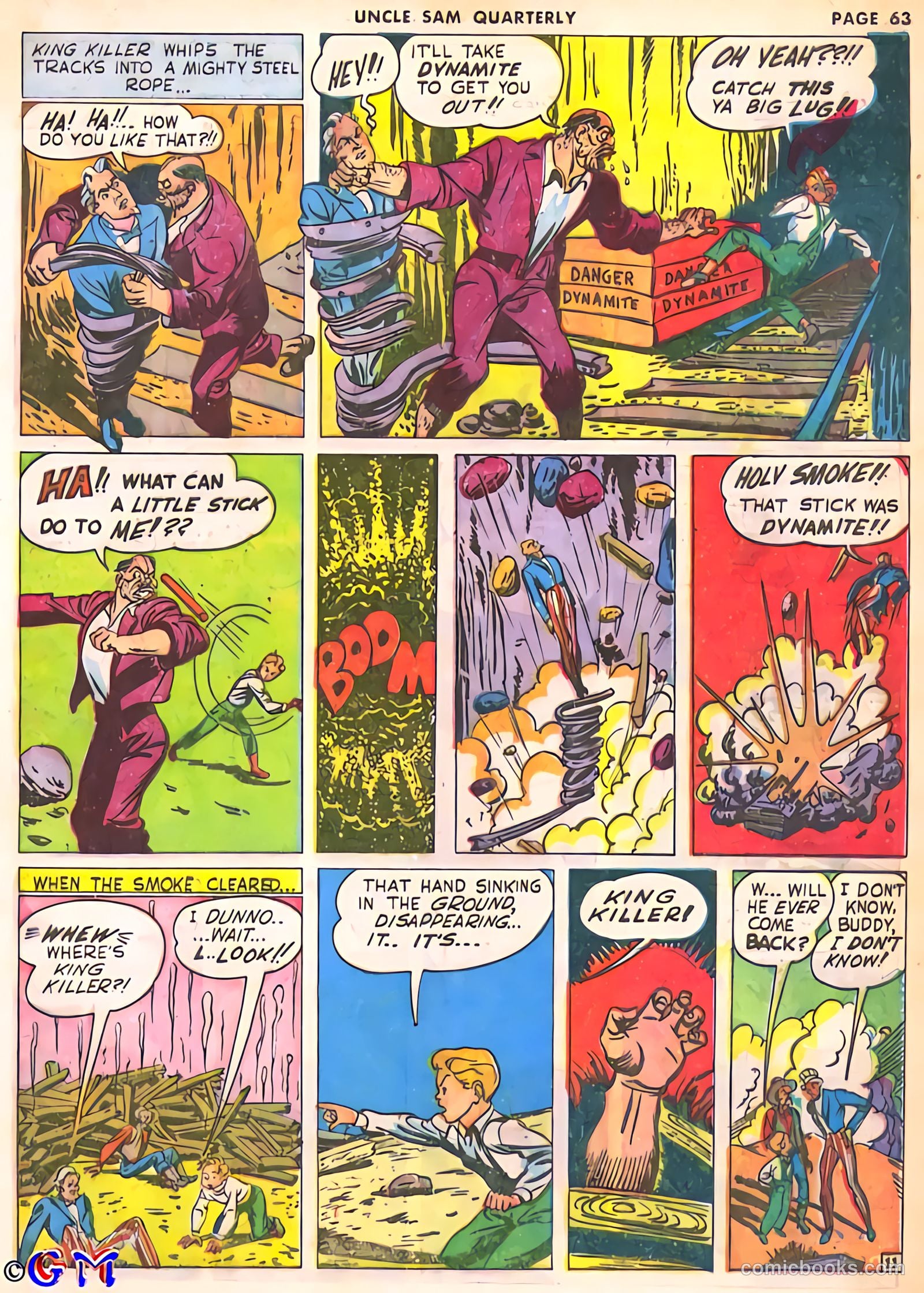 Uncle Sam Quarterly #2 (1941) — page 67 of 68