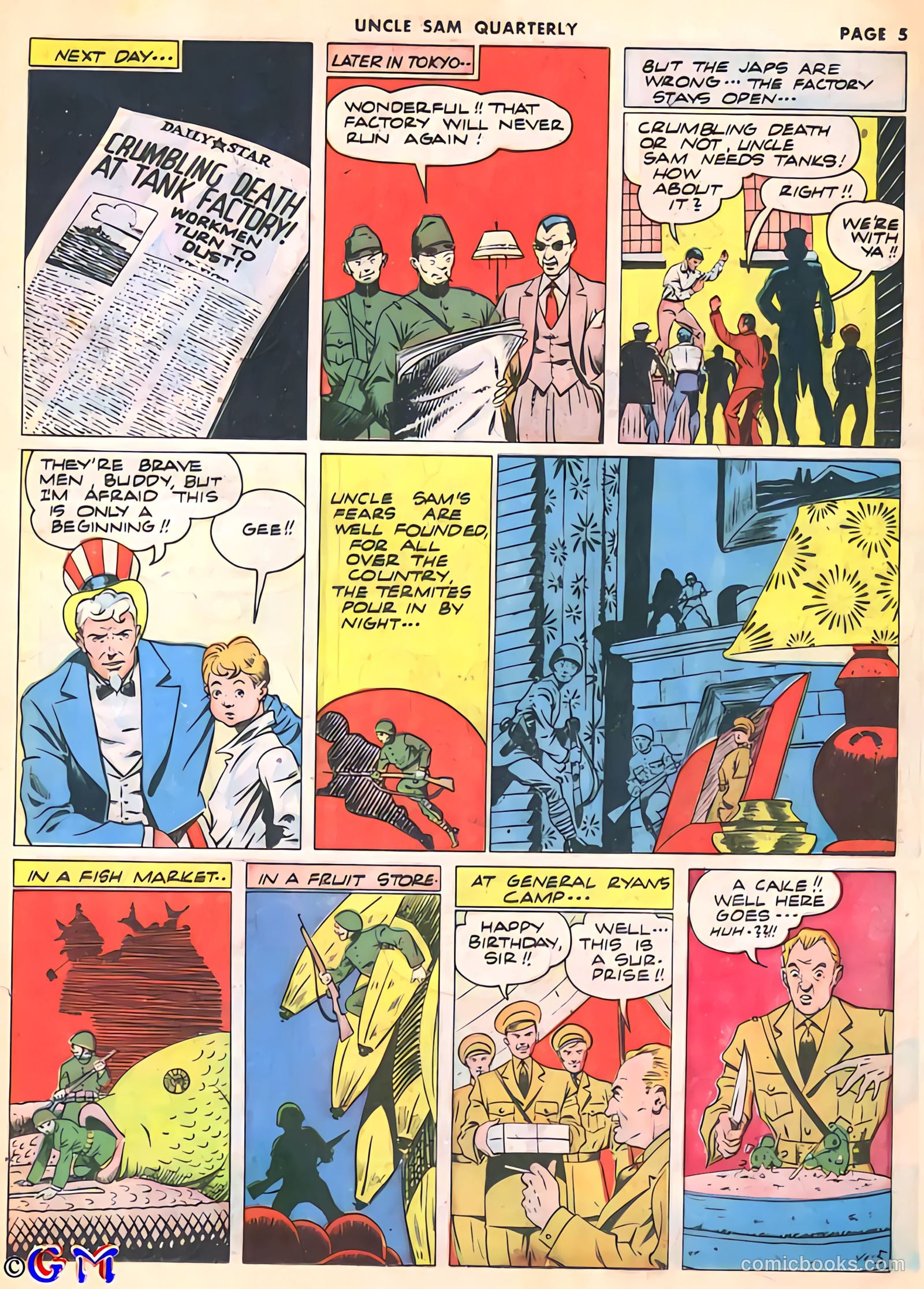 Uncle Sam Quarterly #3 (1942) — page 7 of 68