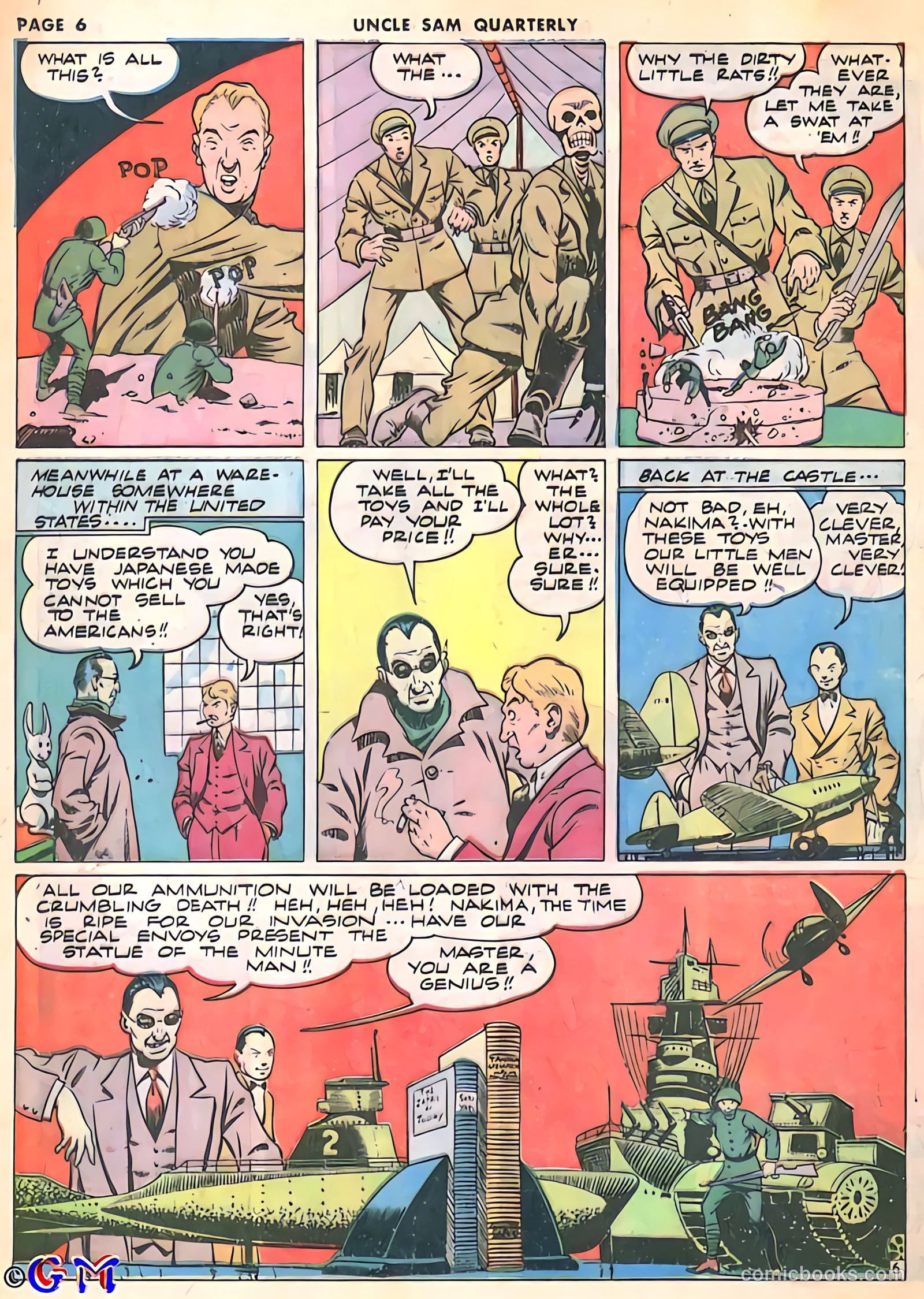 Uncle Sam Quarterly #3 (1942) — page 8 of 68