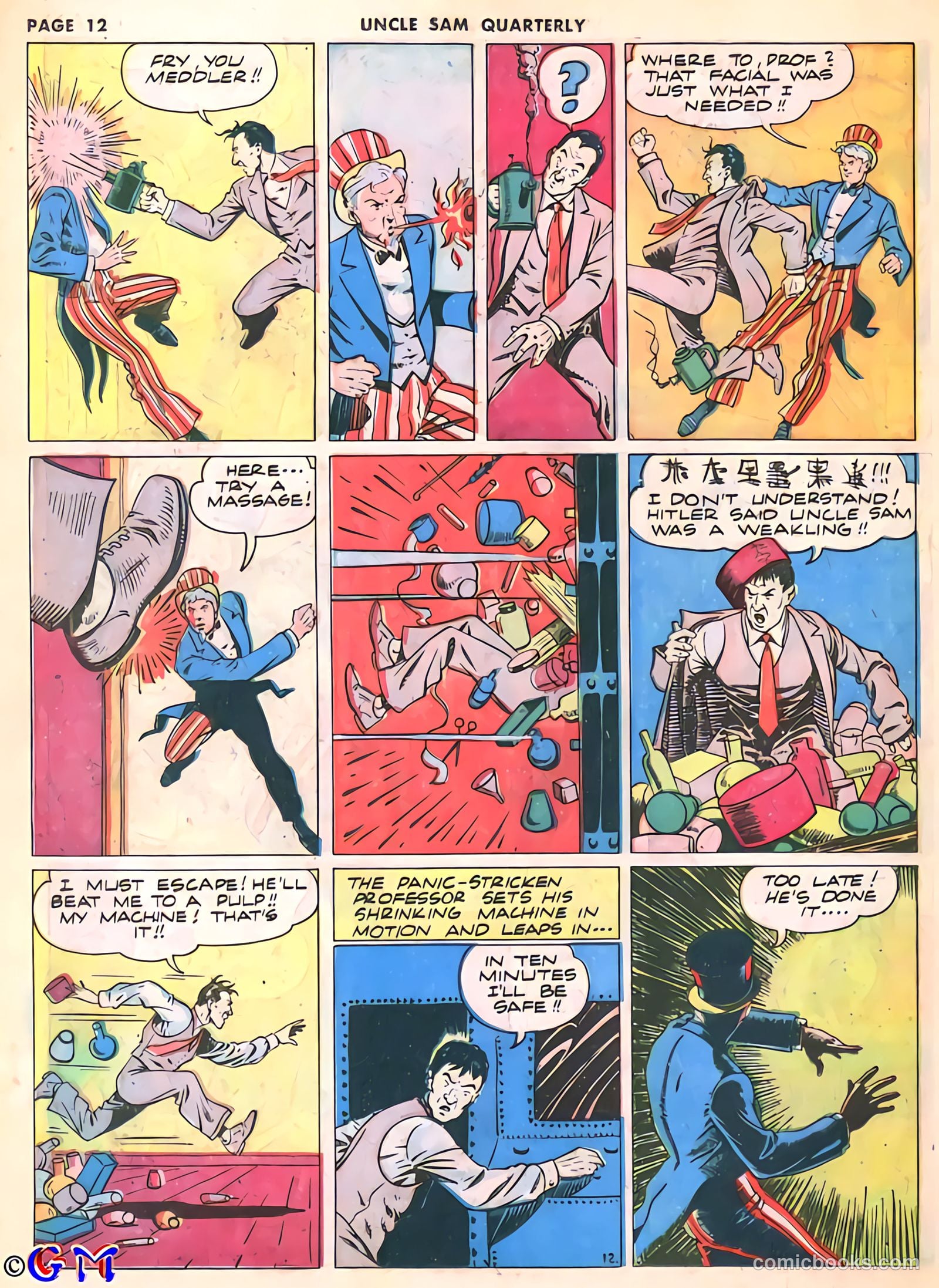 Uncle Sam Quarterly #3 (1942) — page 14 of 68