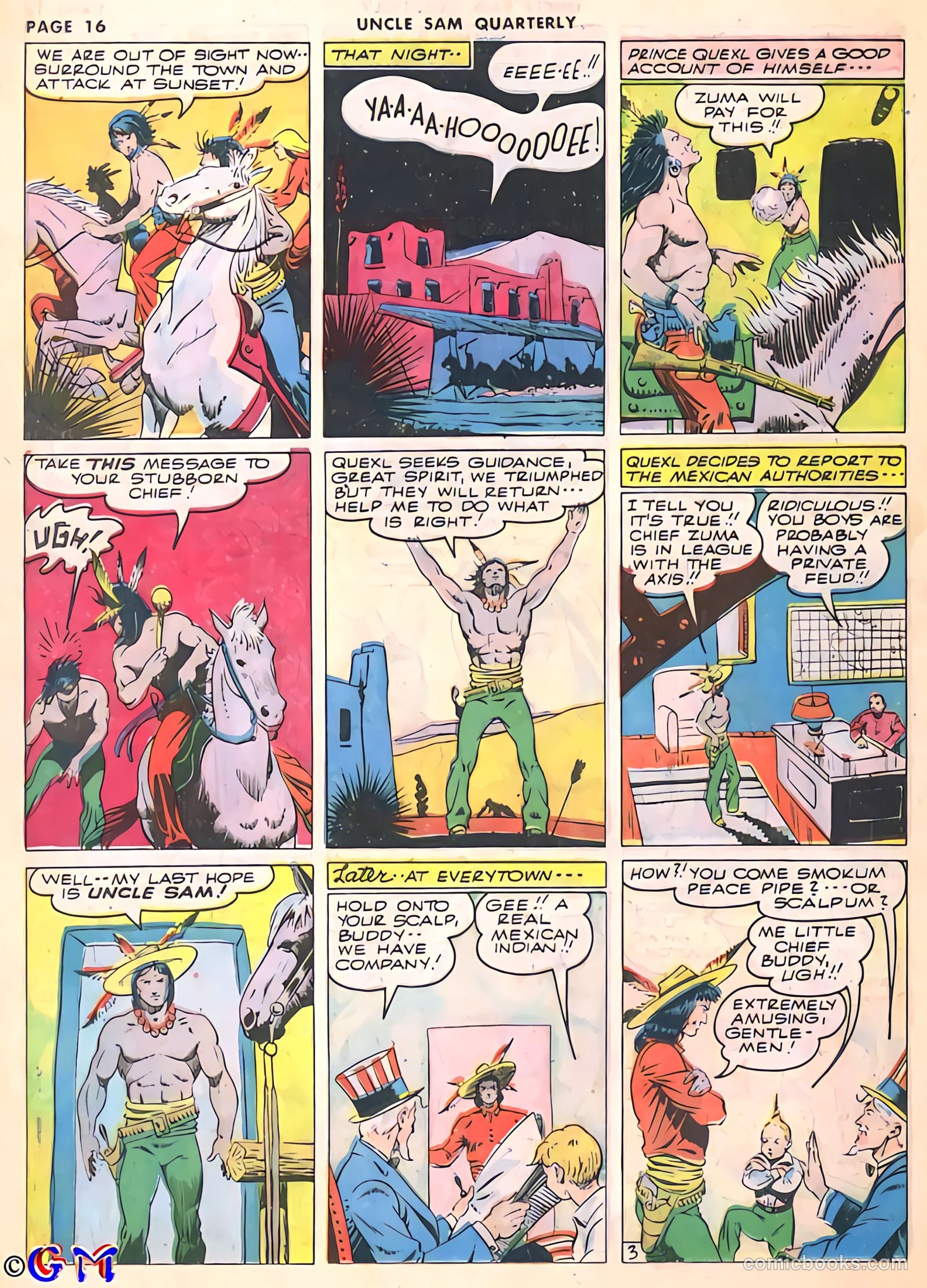 Uncle Sam Quarterly #3 (1942) — page 18 of 68