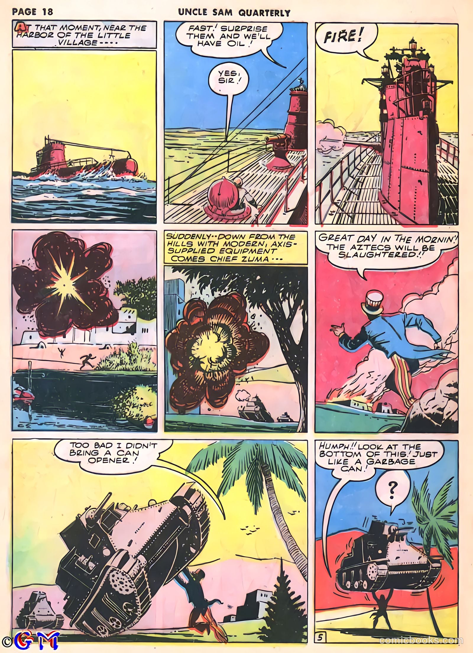 Uncle Sam Quarterly #3 (1942) — page 20 of 68